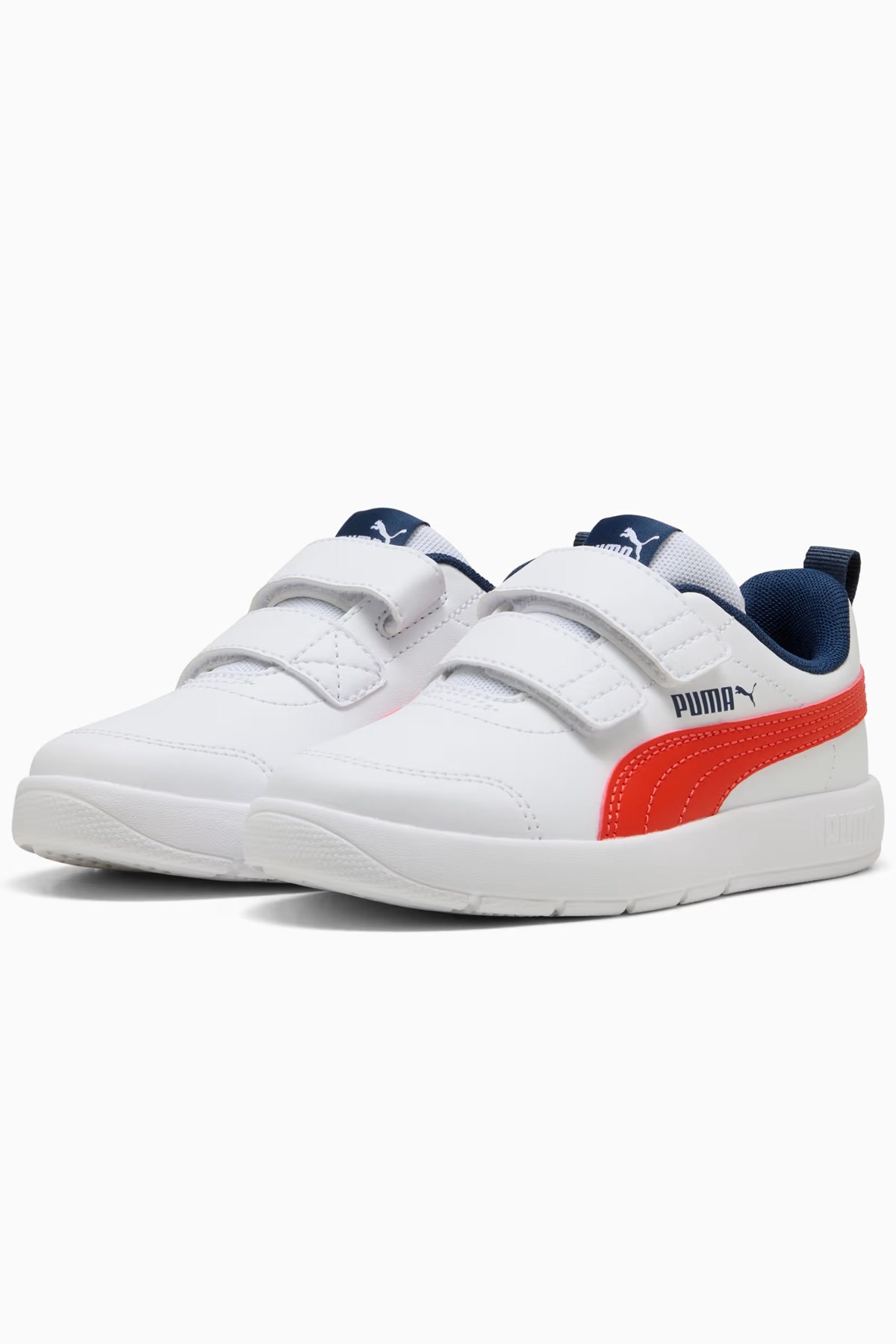 Puma Courtflex V3 V Ps Çocuk Spor Ayakkabı Beyaz