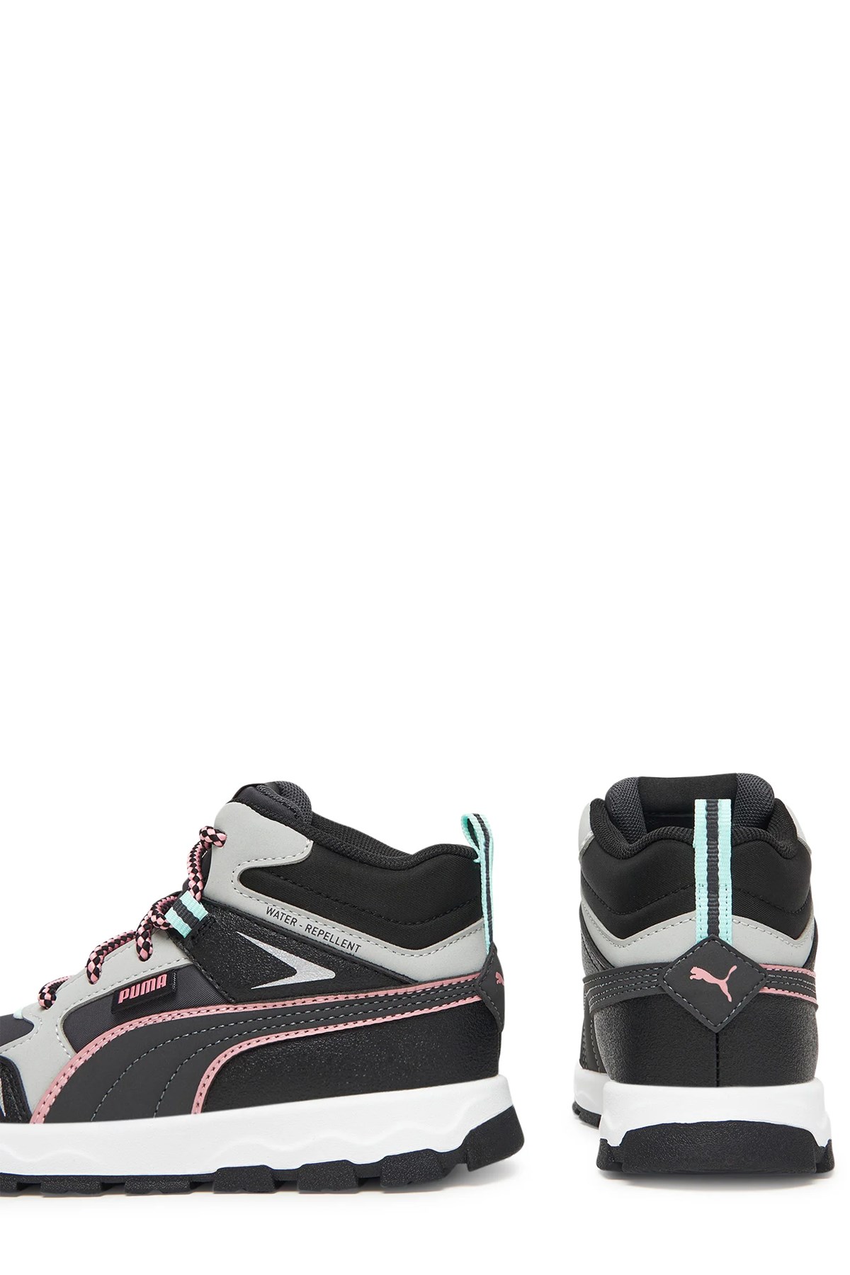 Puma Evolve Trail Ps Çocuk Spor Ayakkabı Gri