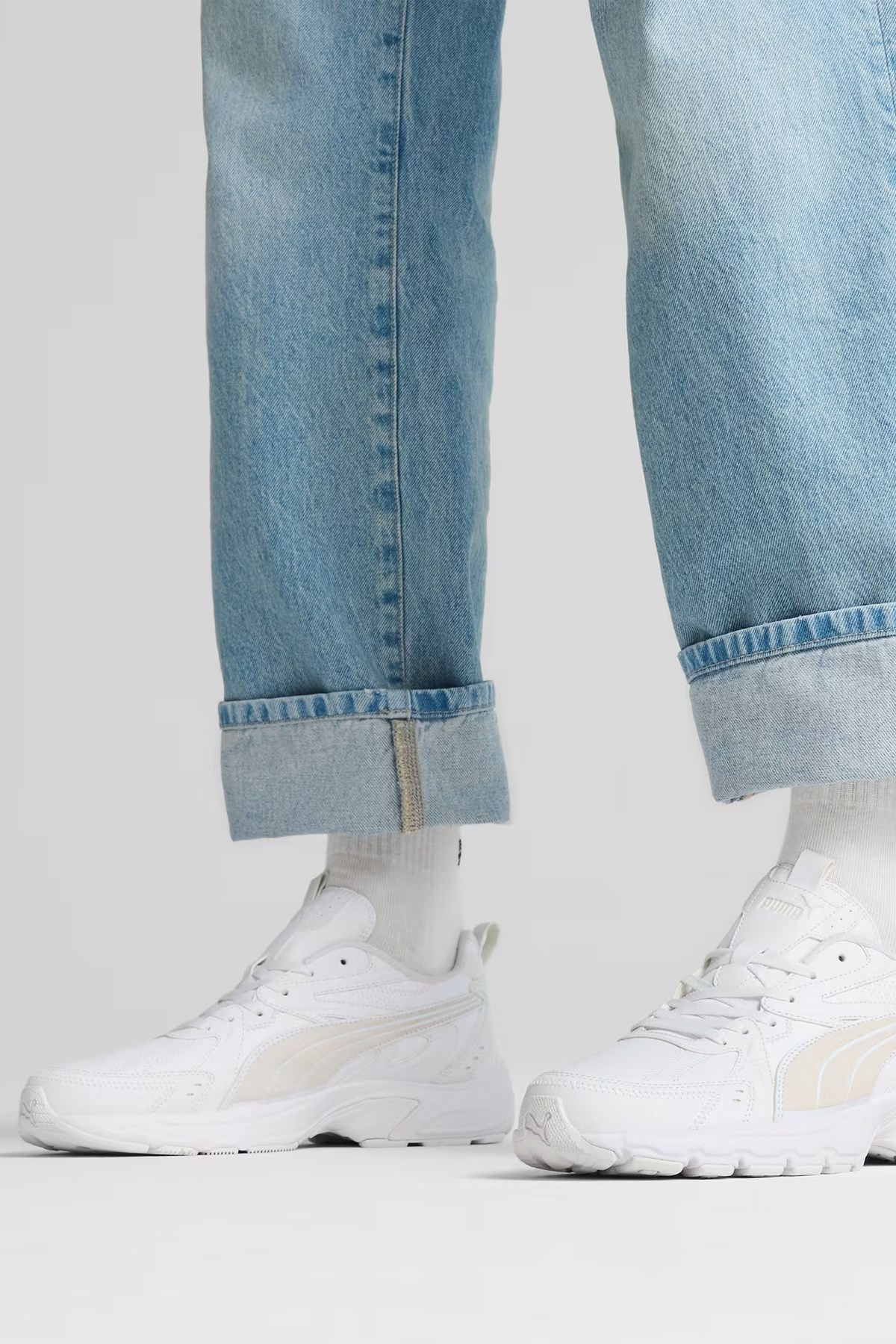 Puma Milenio Tech L Unisex Spor Ayakkabı Beyaz