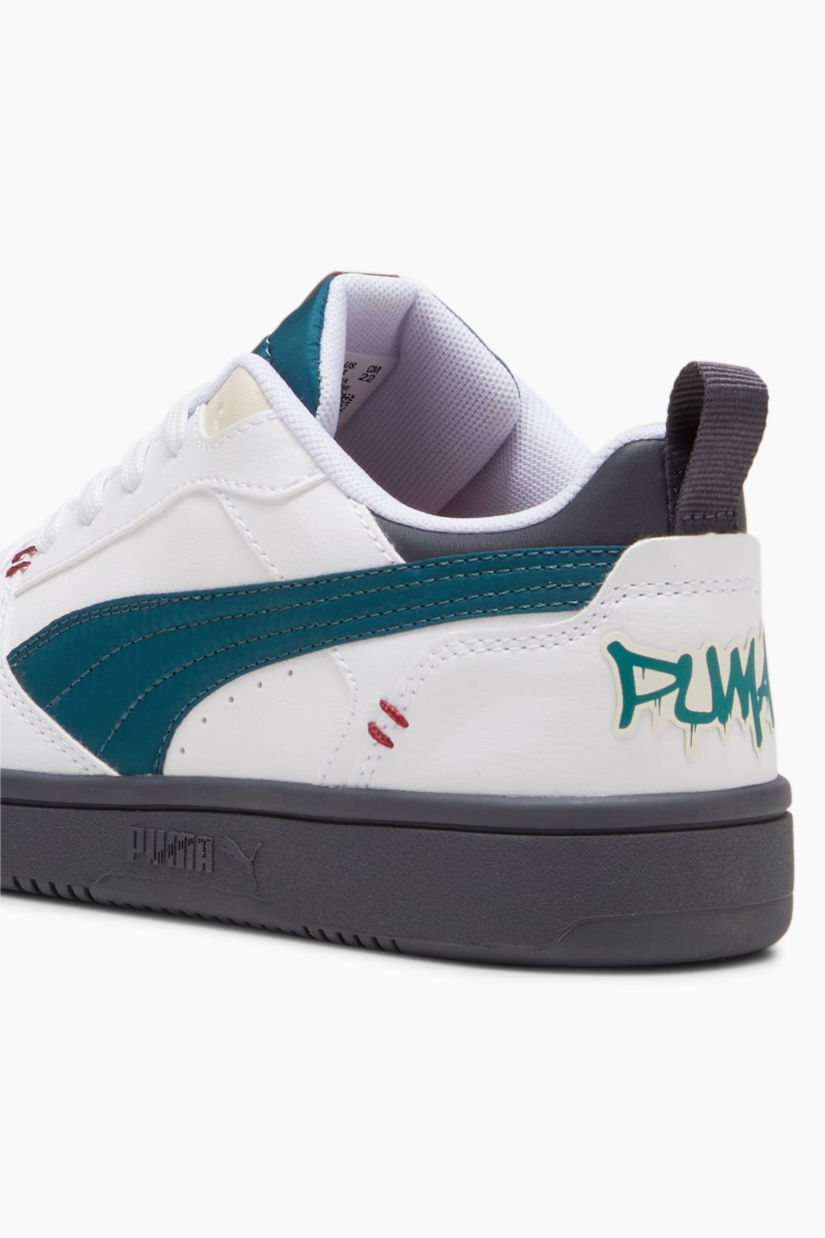 Puma Rebound V6 Lo Mid Çocuk Spor Ayakkabı 39794101 Beyaz