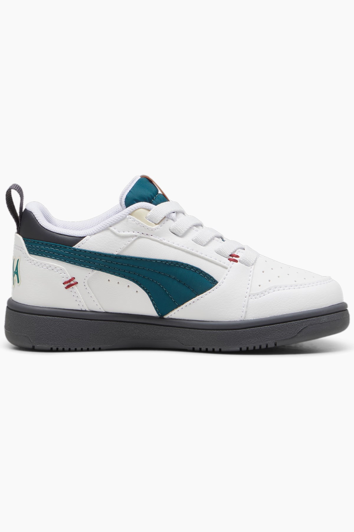 Puma Rebound V6 Çocuk Spor Ayakkabı 39794301 Beyaz