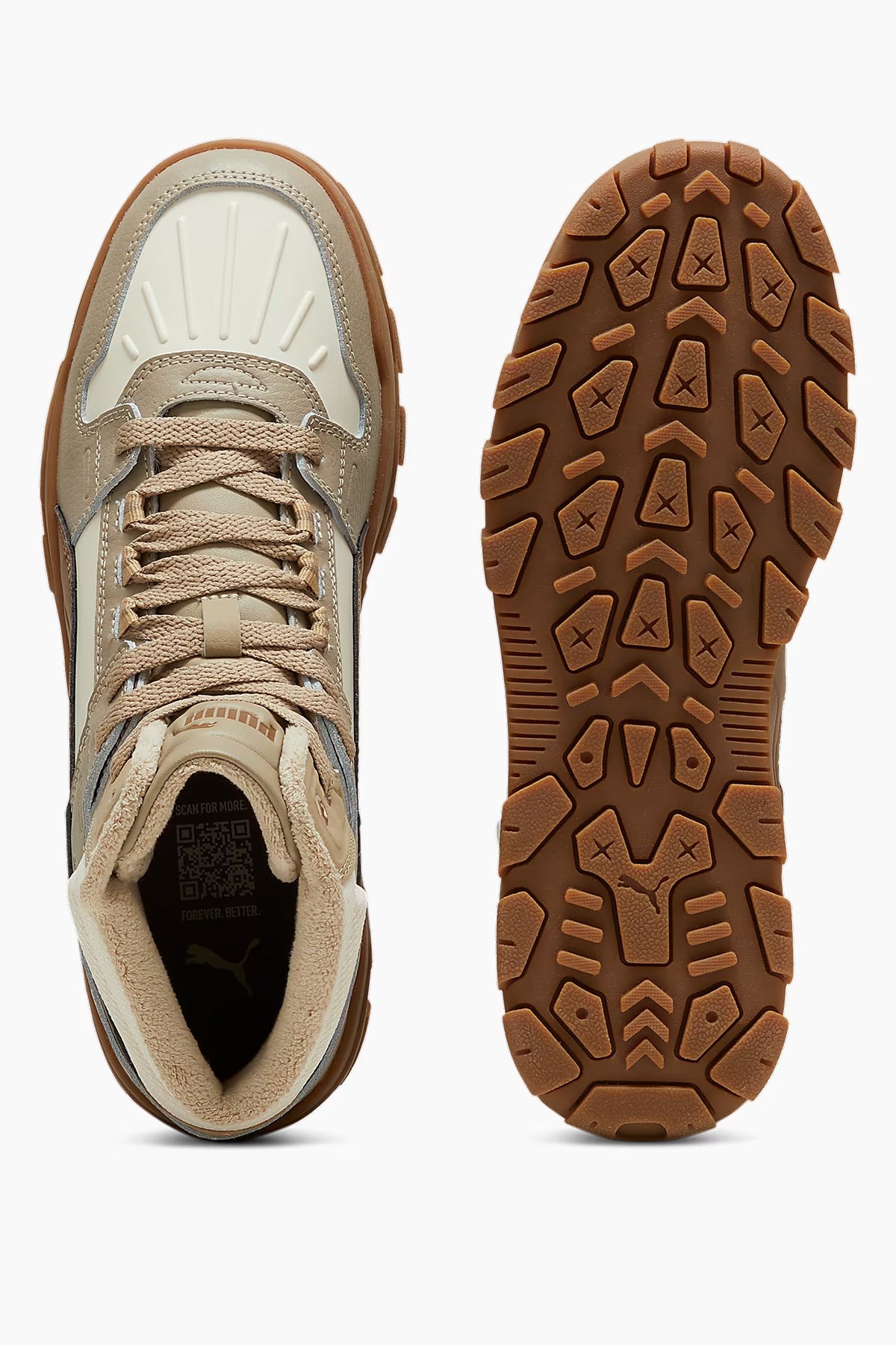 Puma Rebound Abrupt Wtr Erkek Spor Ayakkabı 39869702 Bej