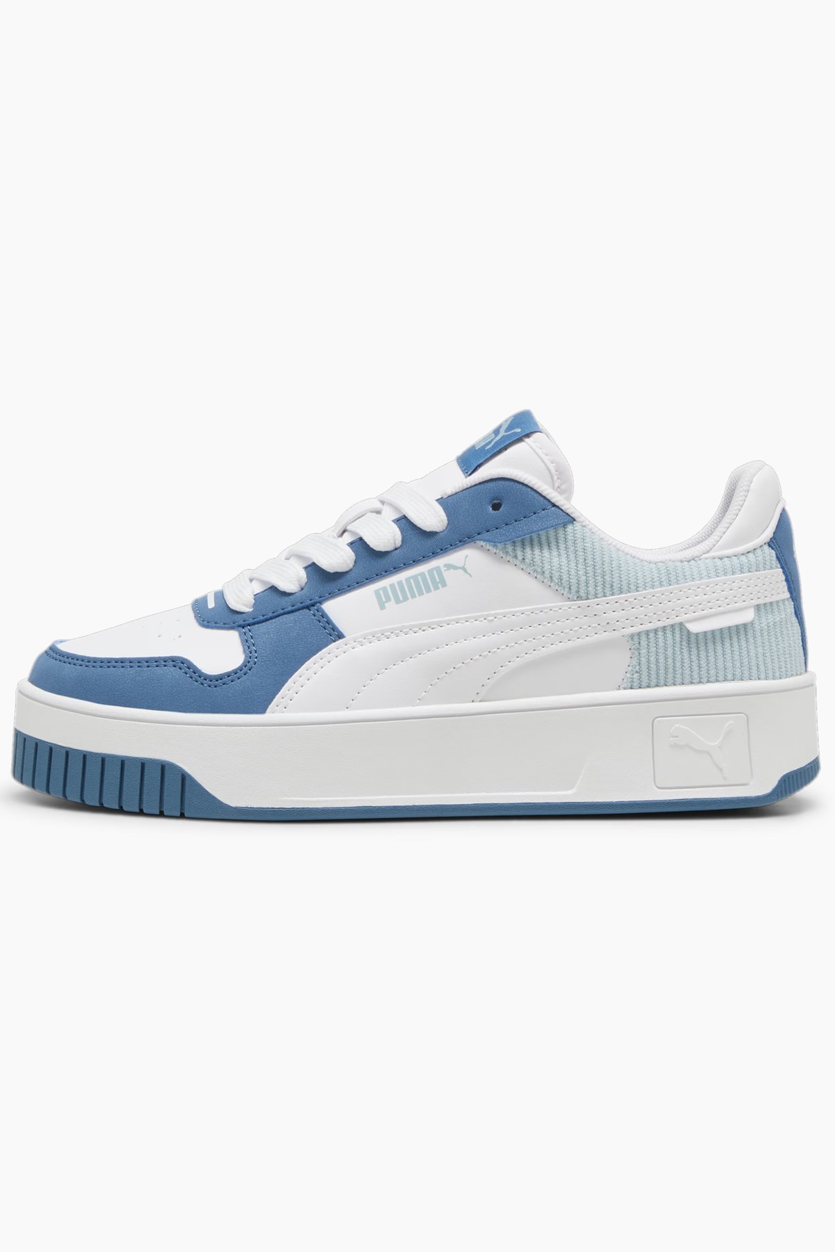 Puma Carina Street Cord Jr Kadın Spor Ayakkabı 39874002 Mavi