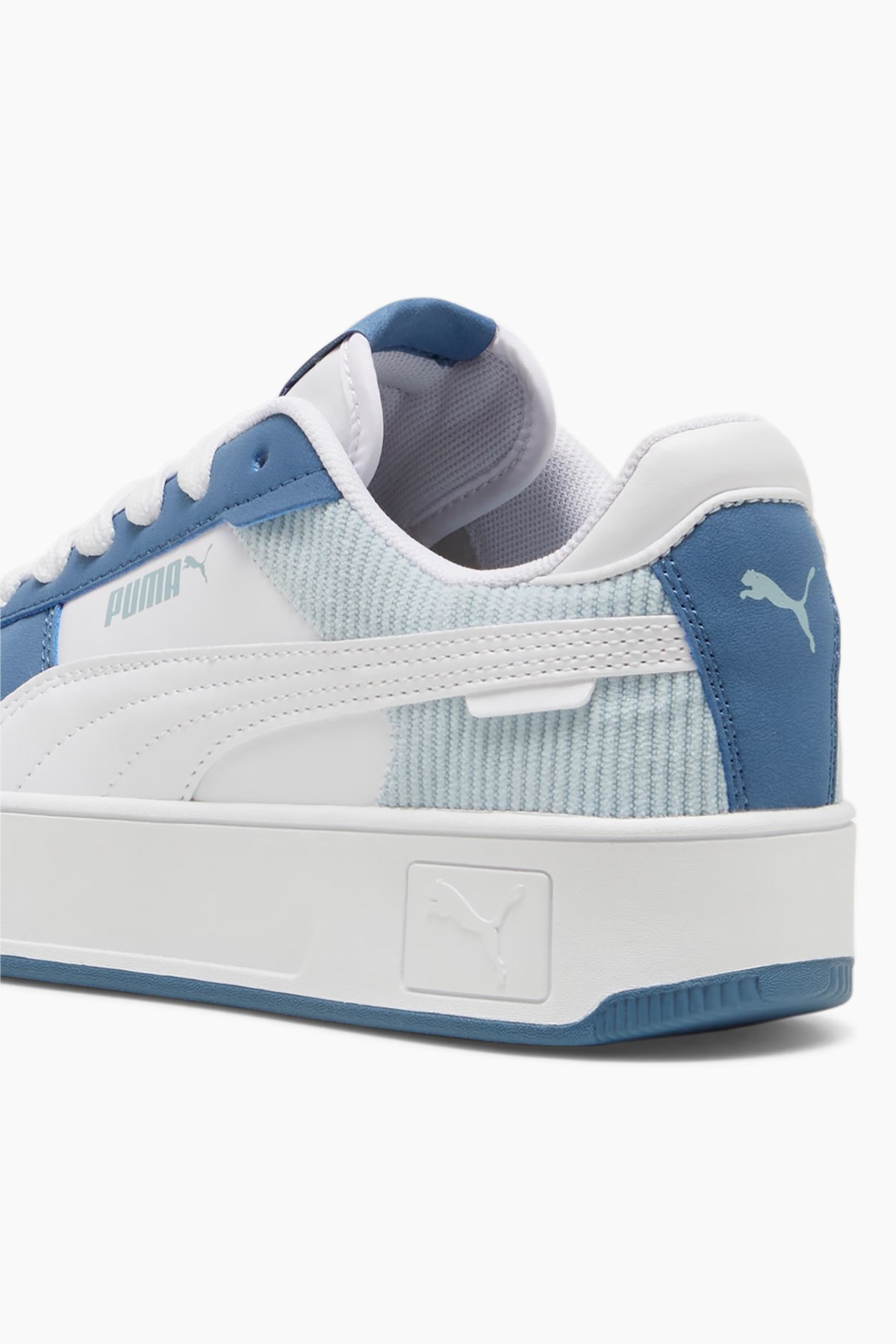 Puma Carina Street Cord Jr Kadın Spor Ayakkabı 39874002 Mavi