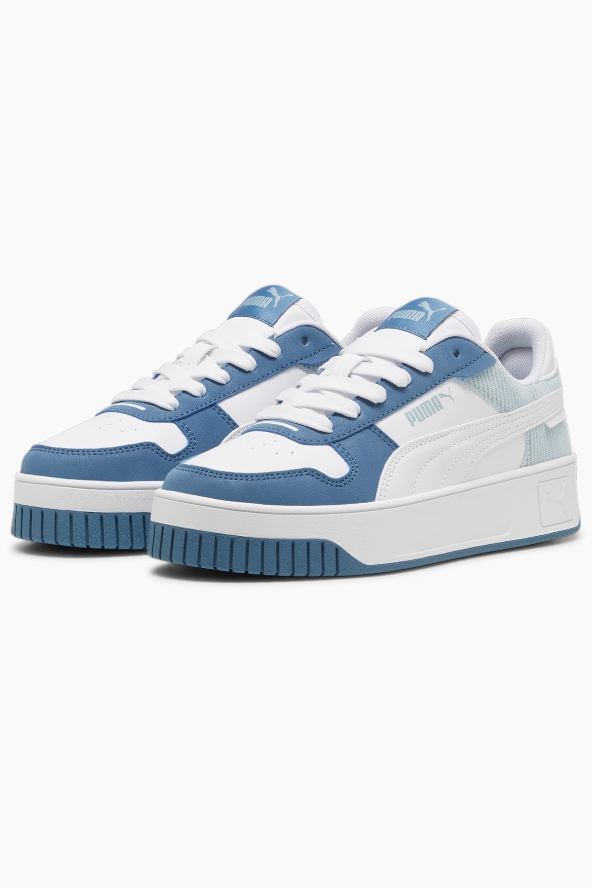 Puma Carina Street Cord Jr Kadın Spor Ayakkabı 39874002 Mavi