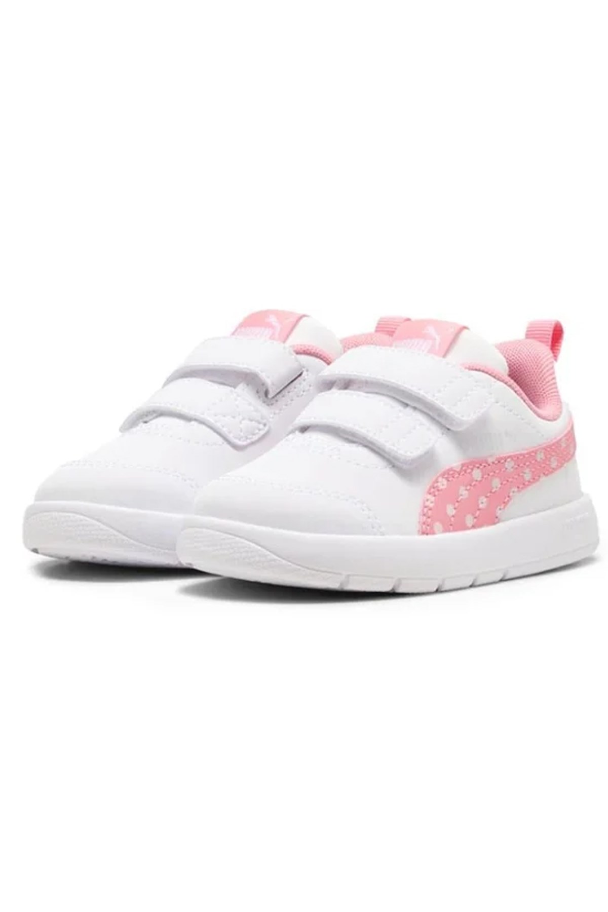 Puma Courtflex V3 Dotty V Ps Çocuk Spor Ayakkabı Beyaz