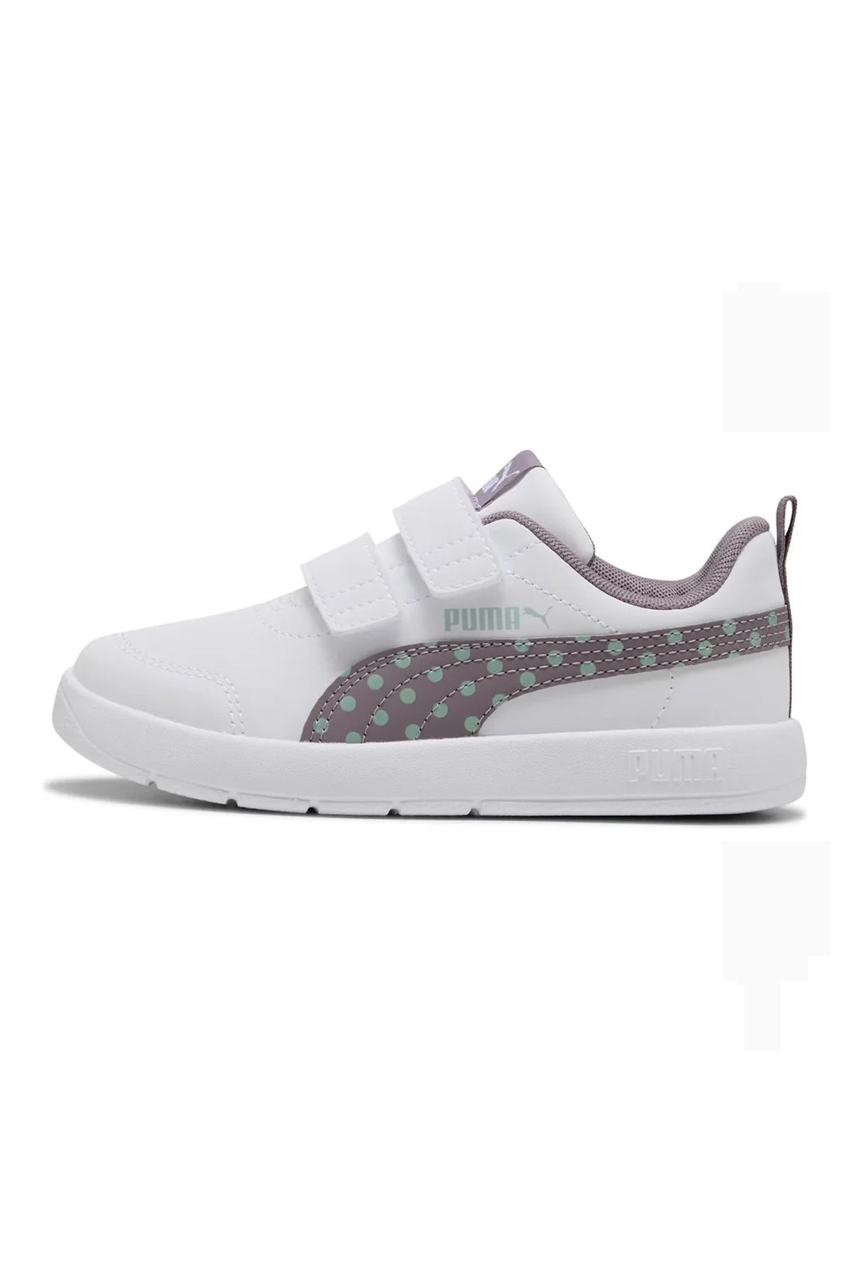 Puma Courtflex V3 Dotty V Ps Çocuk Spor Ayakkabı 39875806 Beyaz