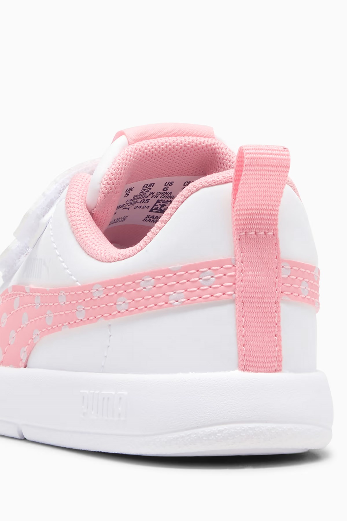Puma Courtflex V3 Dotty V Inf Çocuk Spor Ayakkabı Beyaz
