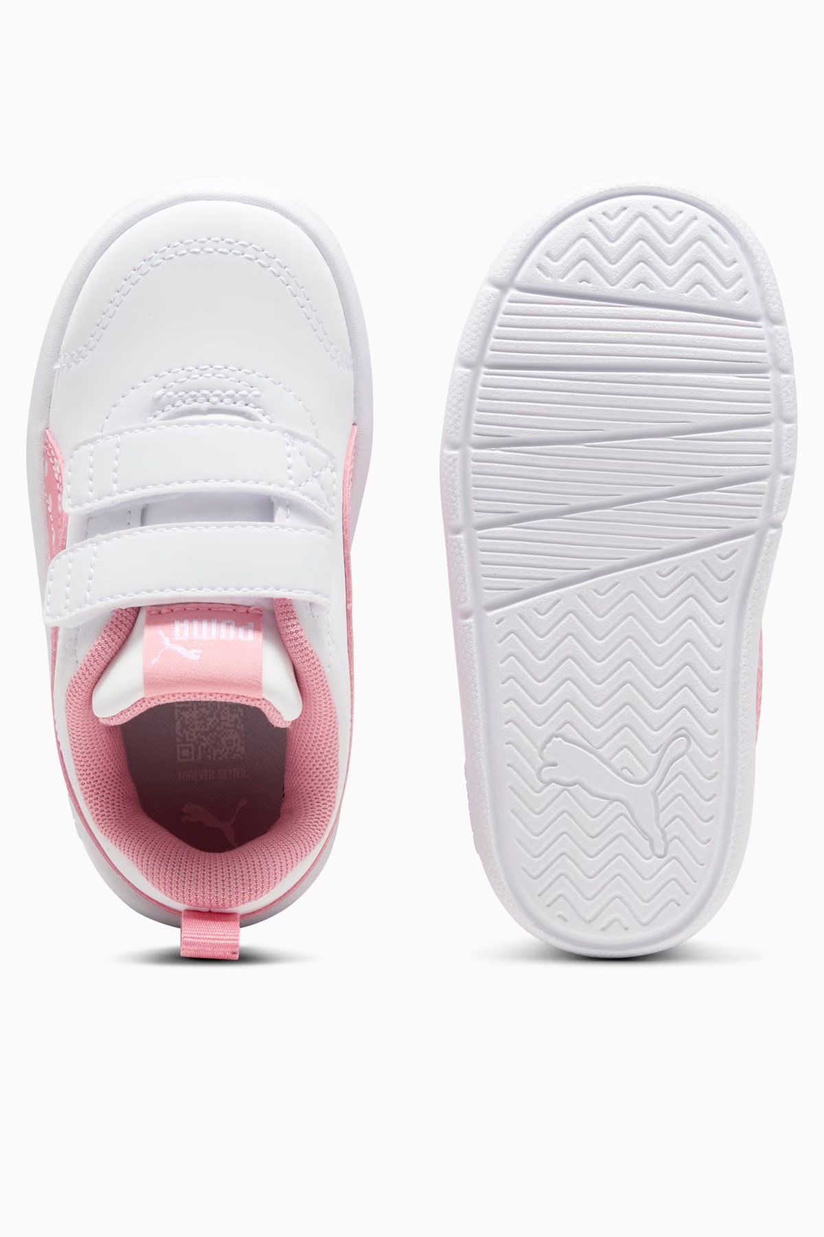 Puma Courtflex V3 Dotty V Inf Çocuk Spor Ayakkabı Beyaz