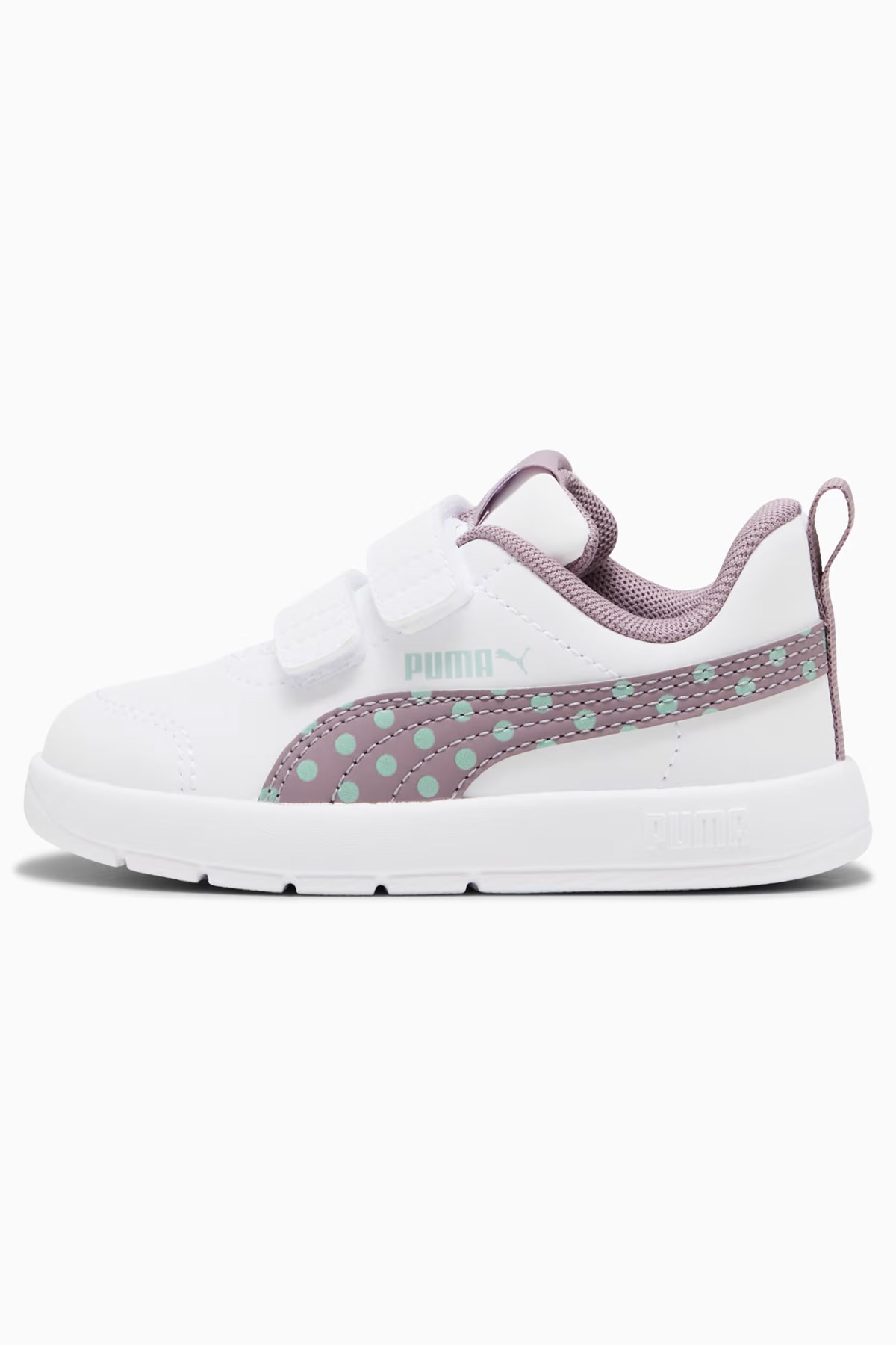 Puma Courtflex V3 Dotty V Inf Çocuk Spor Ayakkabı Beyaz