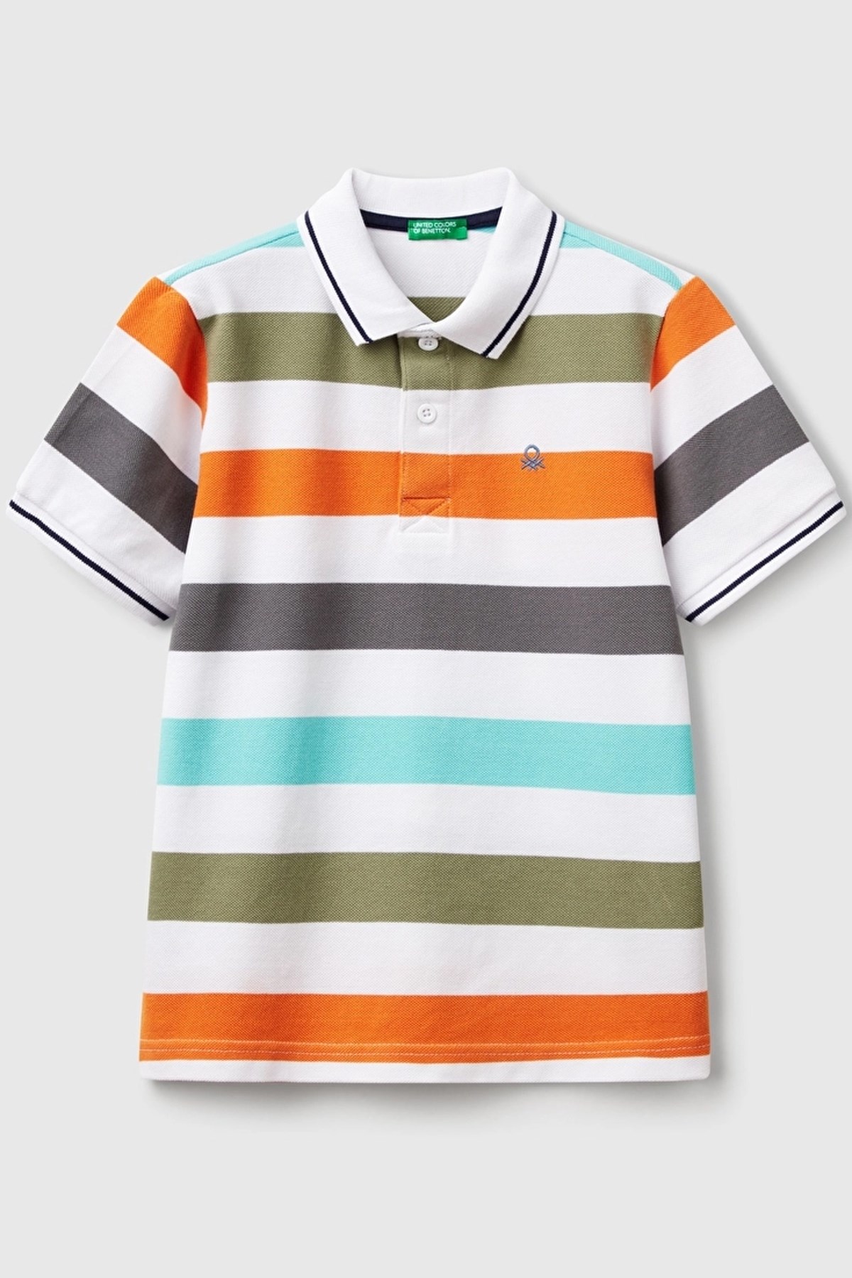 Benetton Erkek Çocuk Polo Tişört Standart