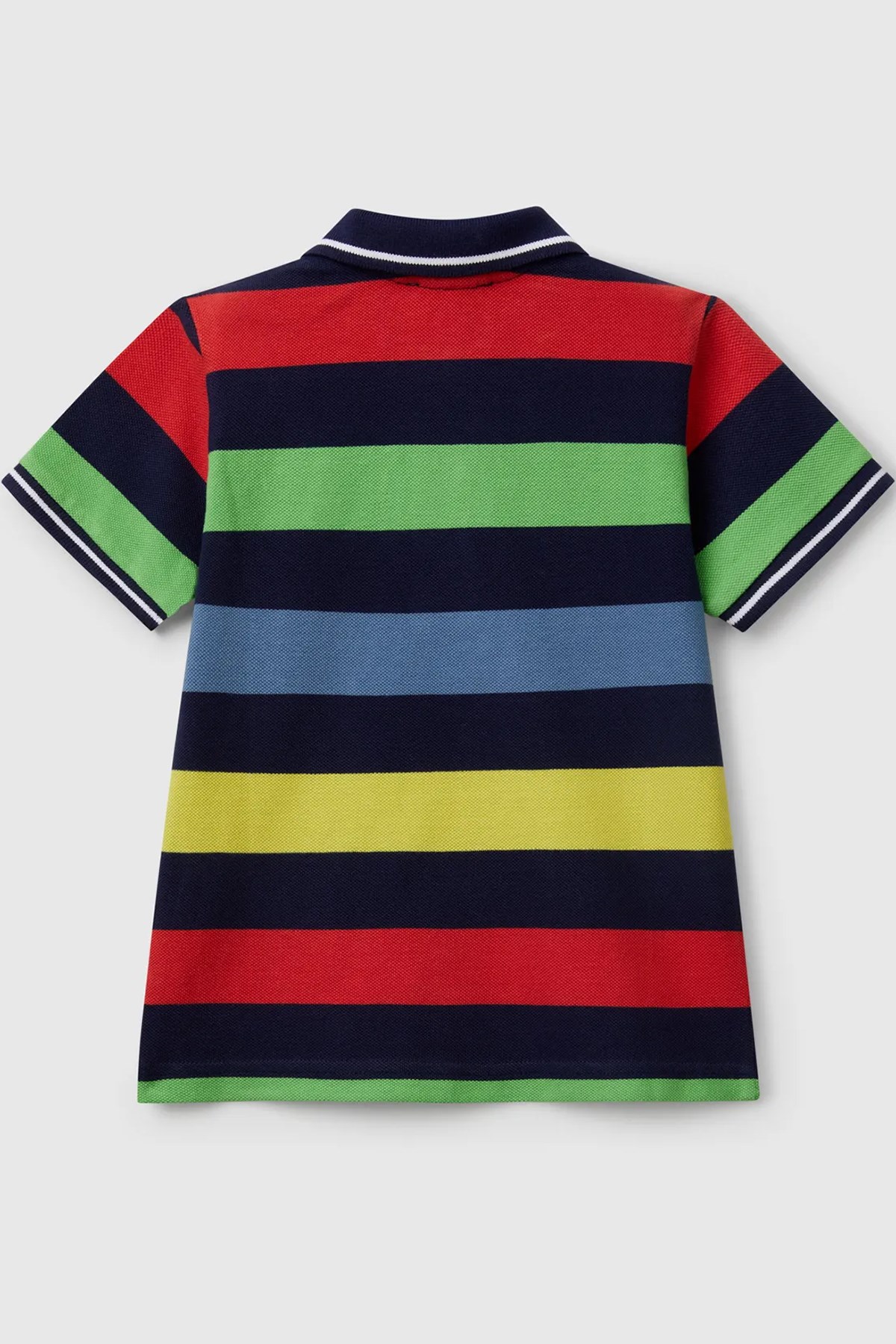 Benetton Erkek Bebek Polo Tişört 39QAG300V-25Y Çok Renkli