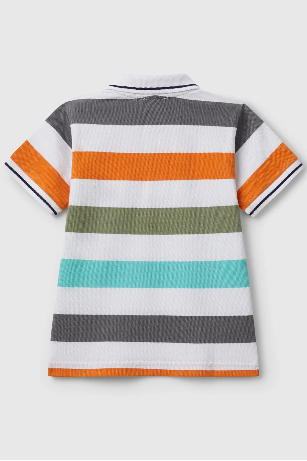 Benetton Erkek Bebek Polo Tişört 39QAG300V-25Y Standart