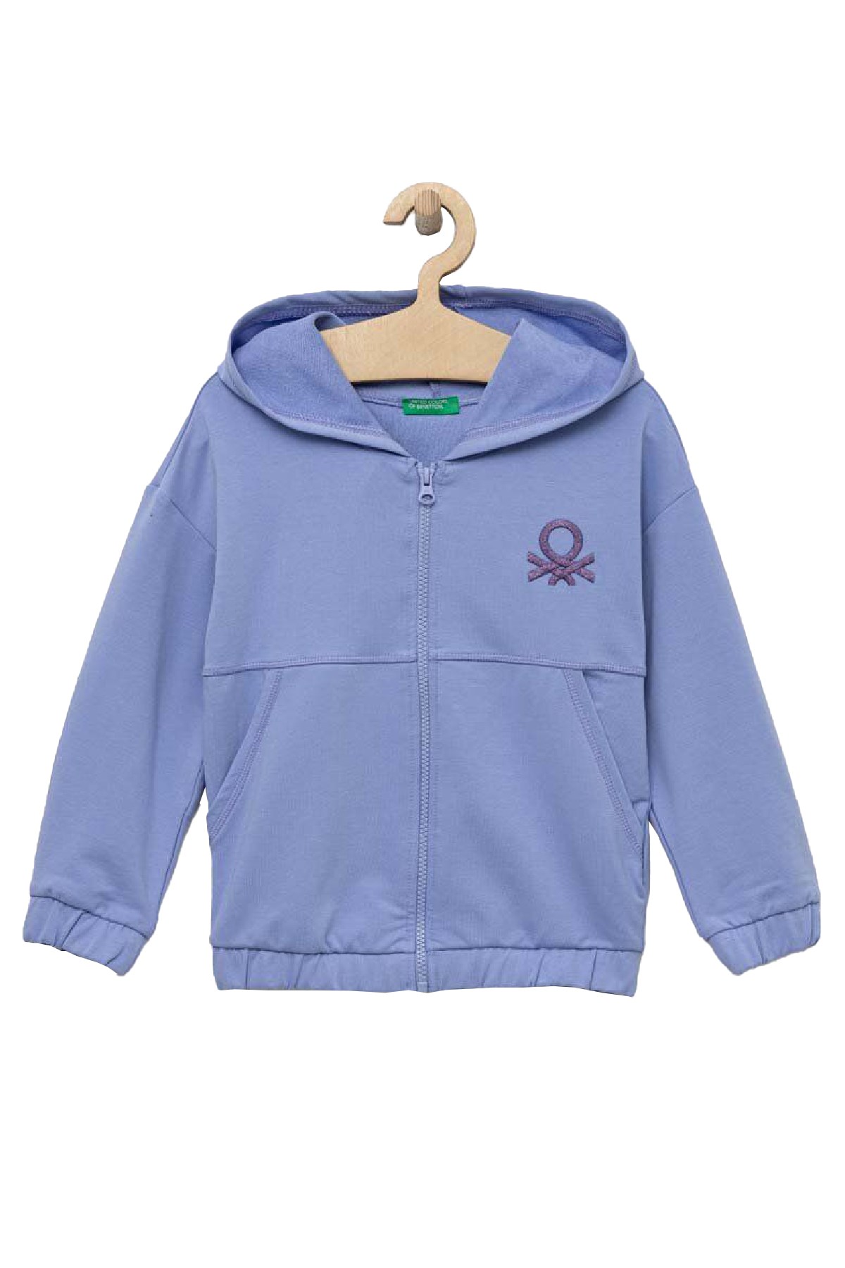Benetton Çocuk Sweatshirt 3FVBC501X Mavi