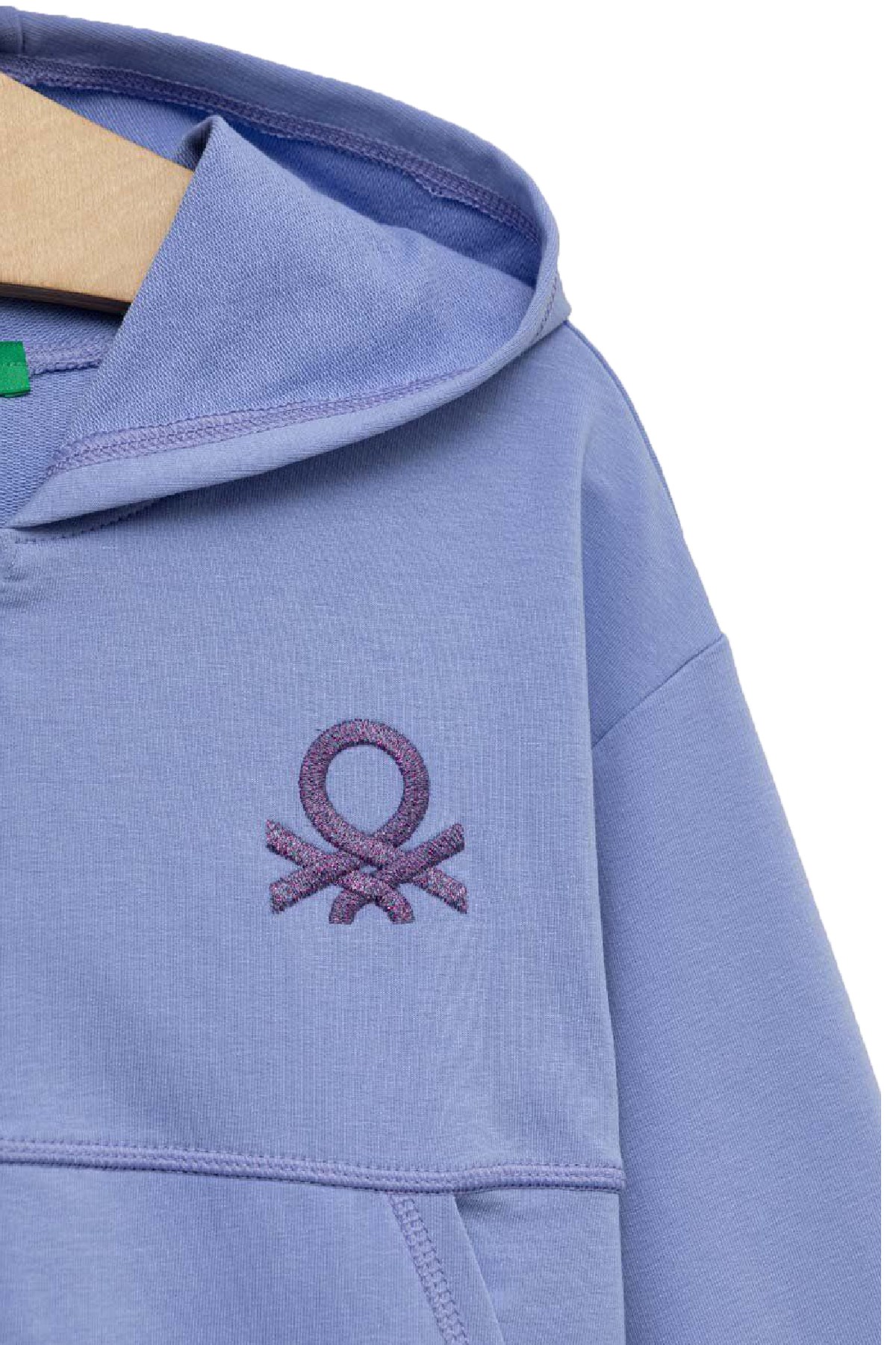 Benetton Çocuk Sweatshirt 3FVBC501X Mavi