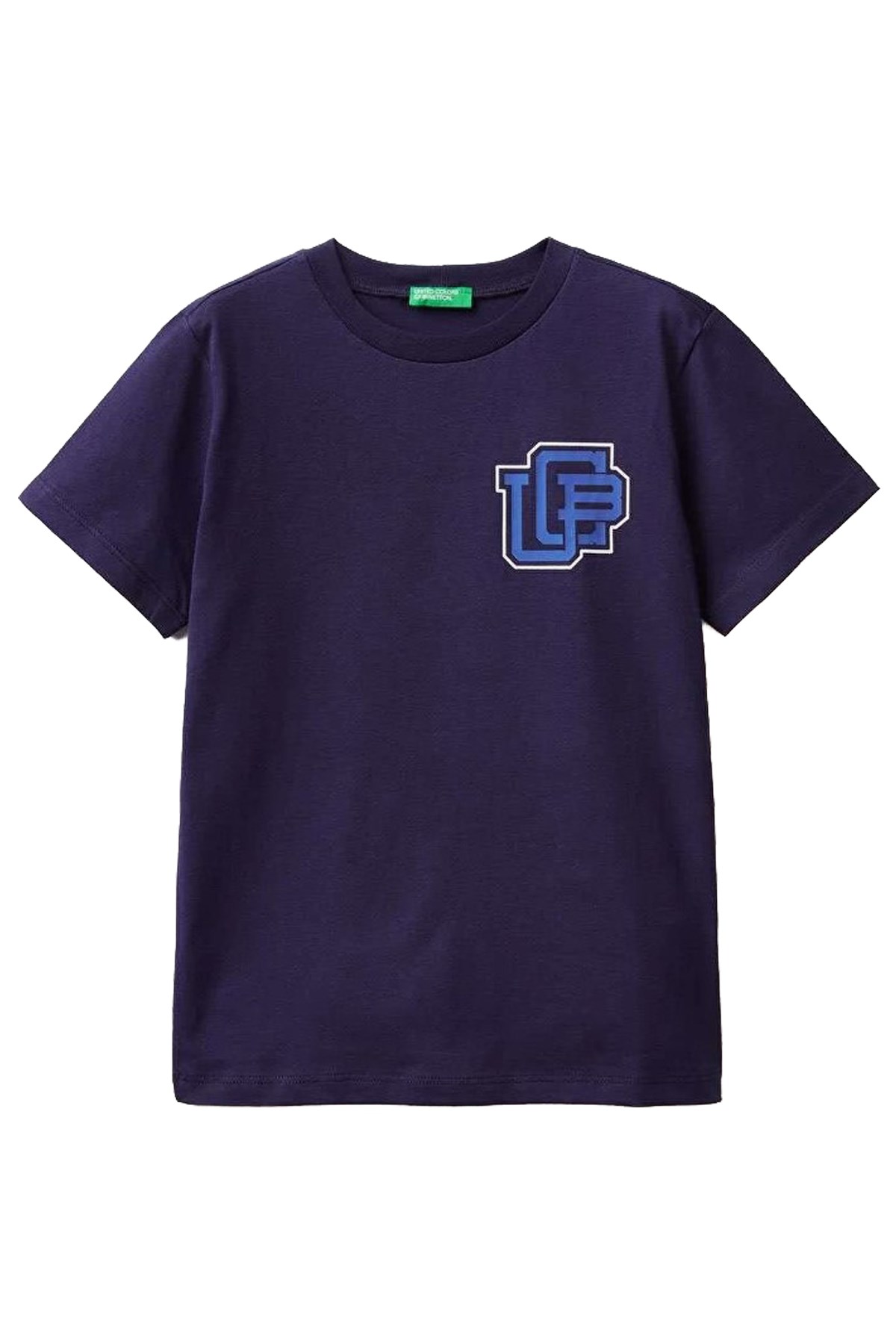 Benetton Çocuk Tişört 3I1XC10A1 Lacivert