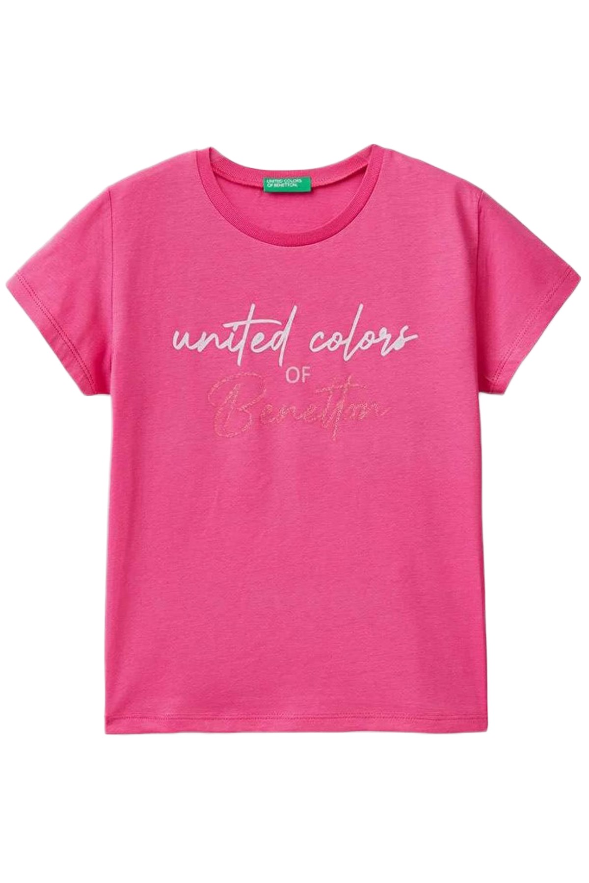 Benetton Çocuk Tişört 3I1XC10AJ Mor