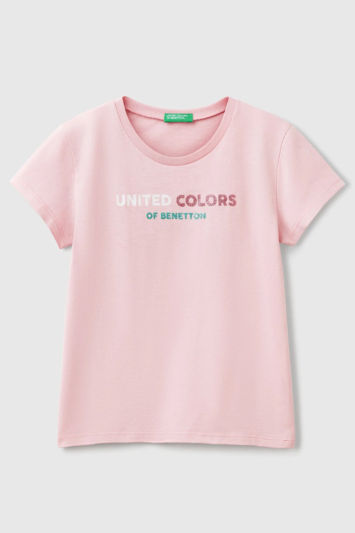 Benetton Kız Çocuk Tişört Fuşya