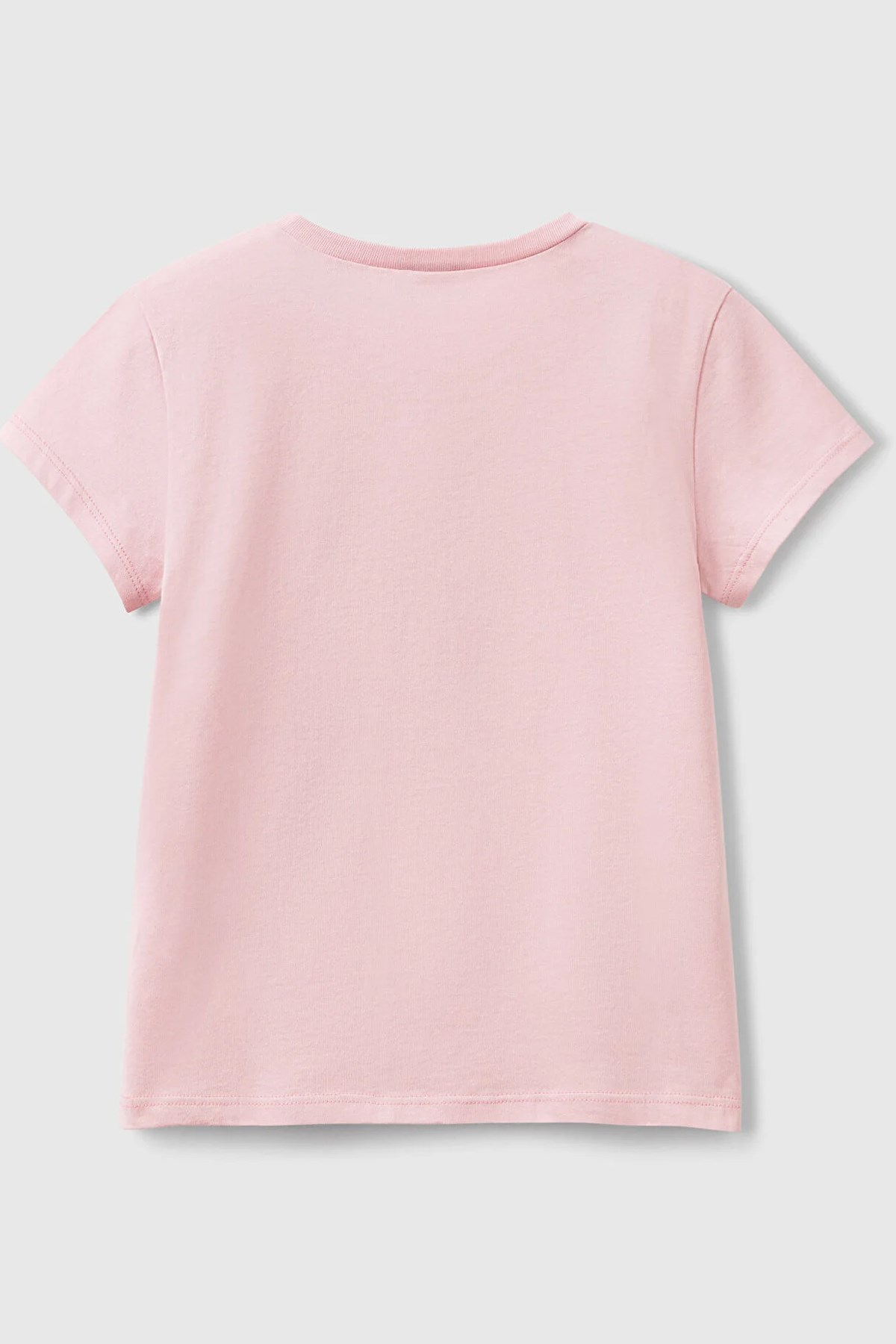 Benetton Kız Çocuk Tişört Fuşya