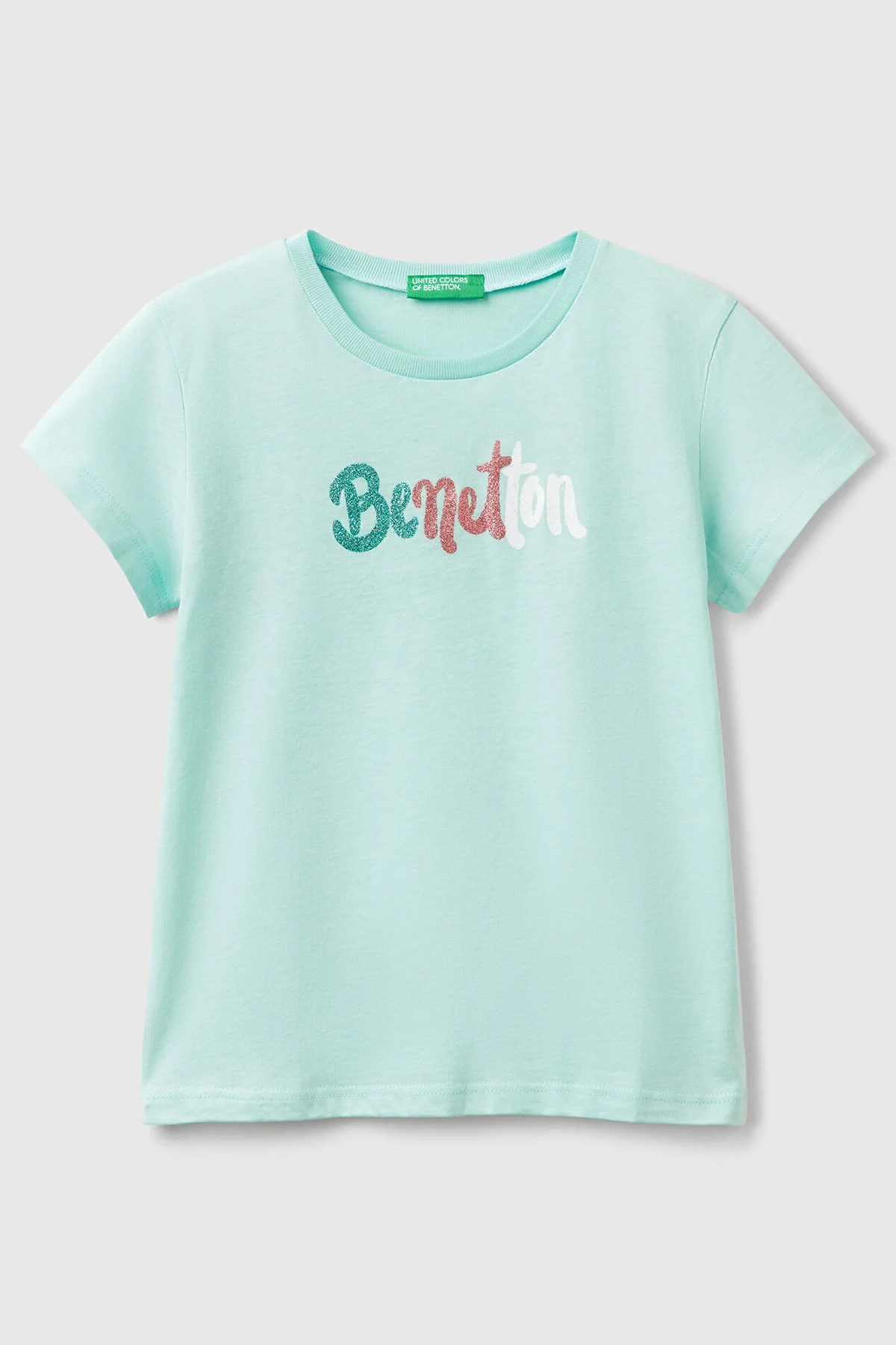 Benetton Kız Çocuk Tişört Mint
