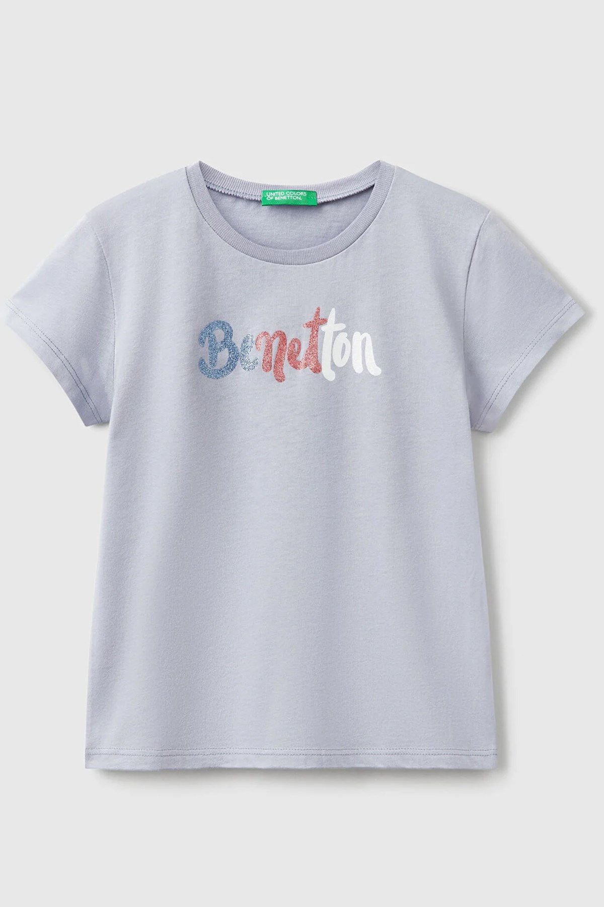 Benetton Kız Çocuk Tişört Yeşil