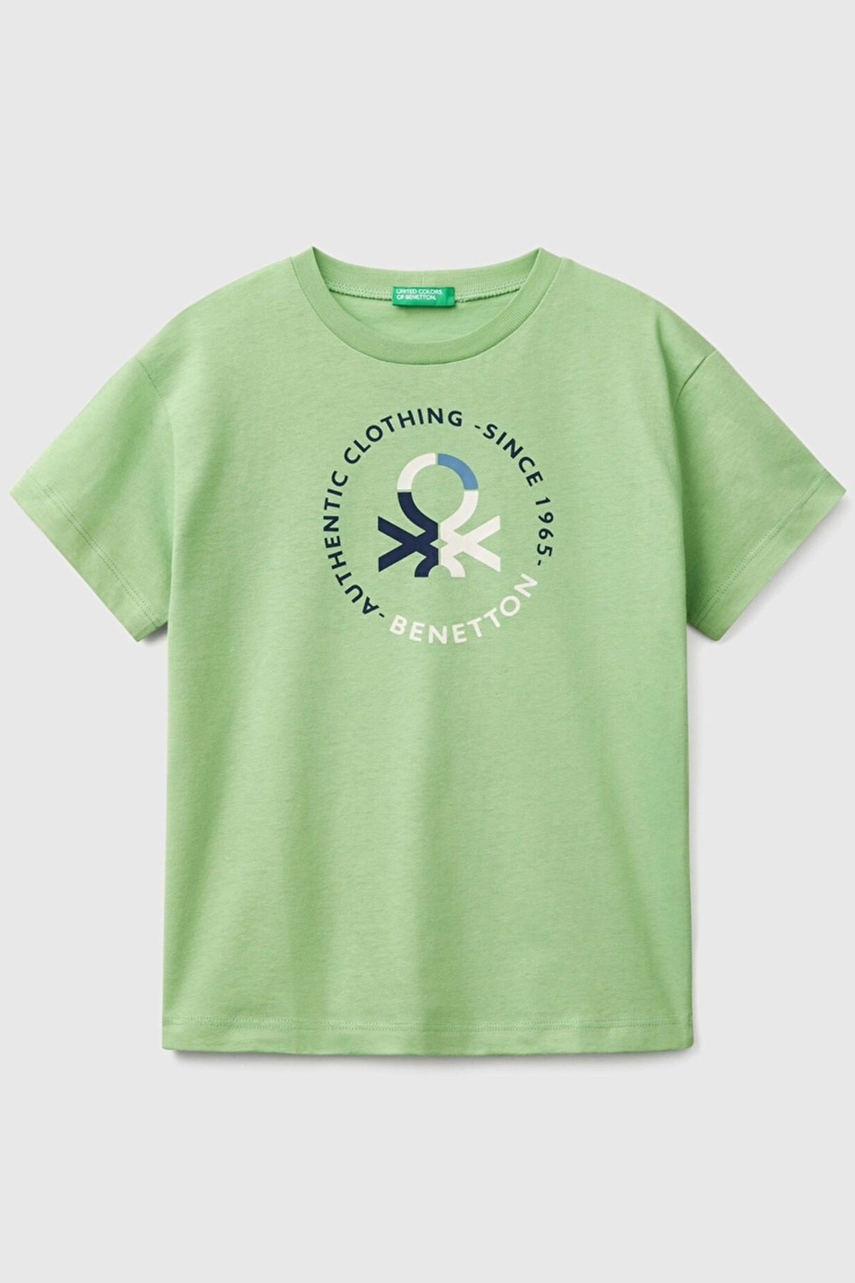 Benetton Erkek Çocuk Tişört Yeşil