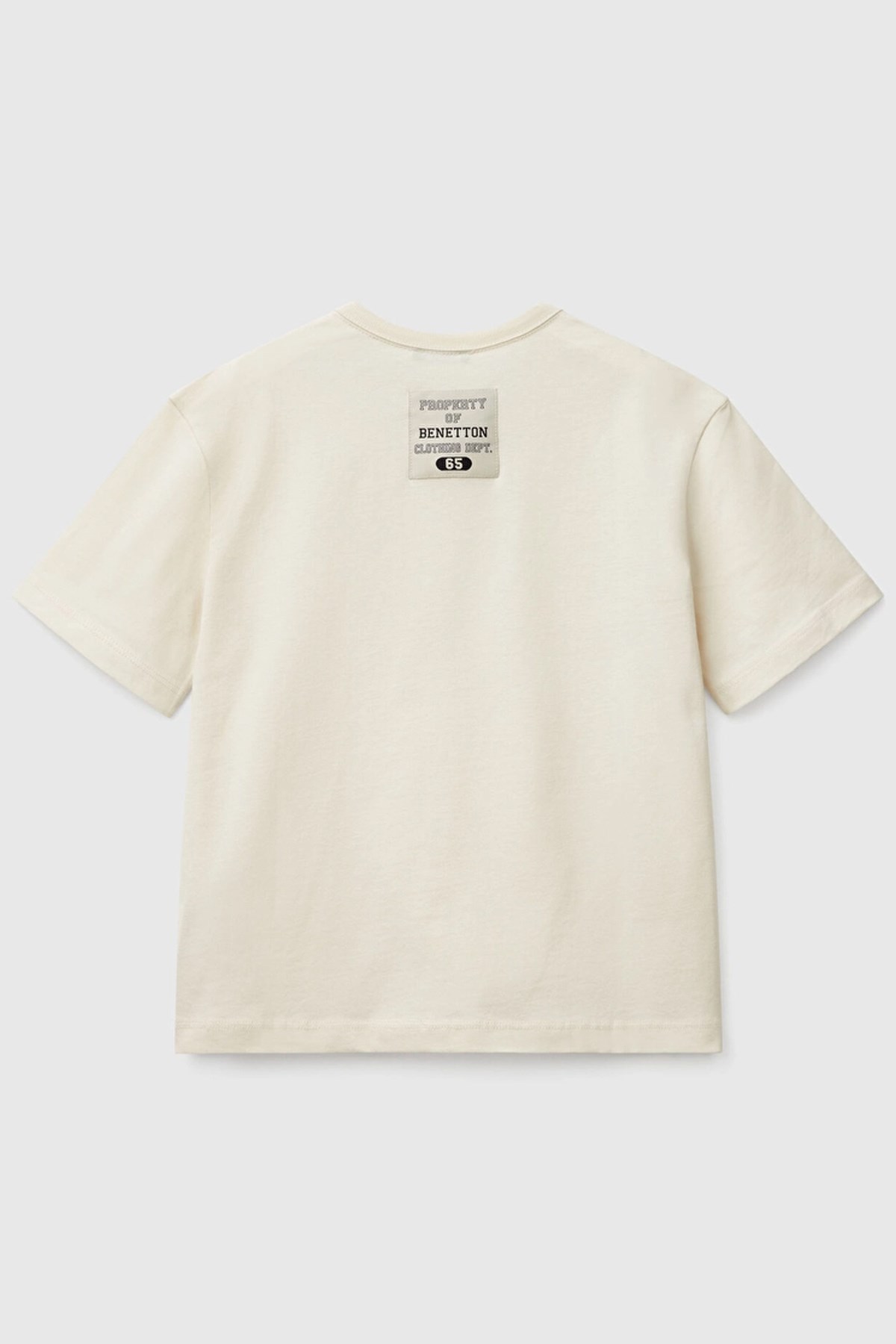 Benetton Erkek Çocuk Tişört Bej