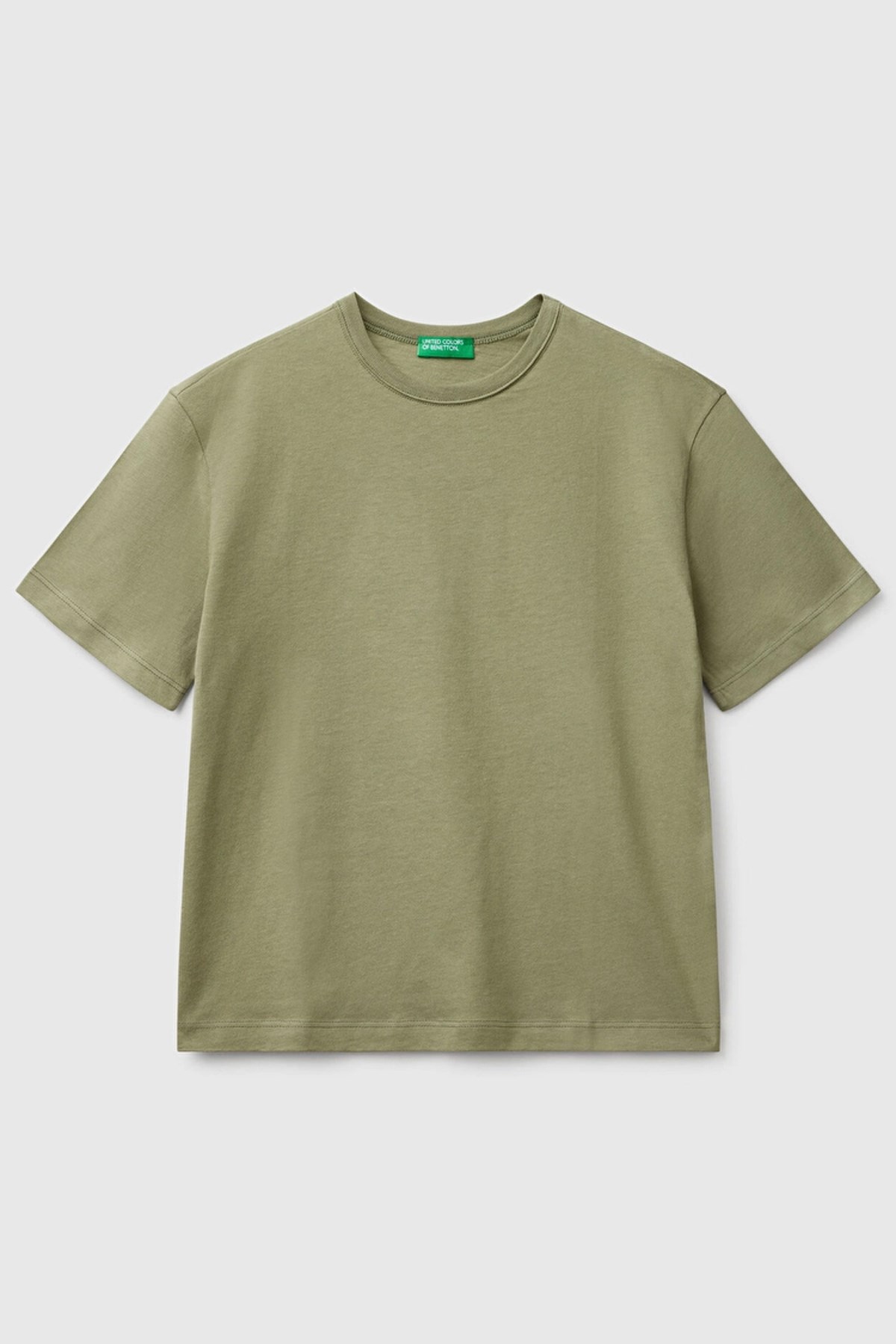 Benetton Erkek Çocuk Tişört Haki