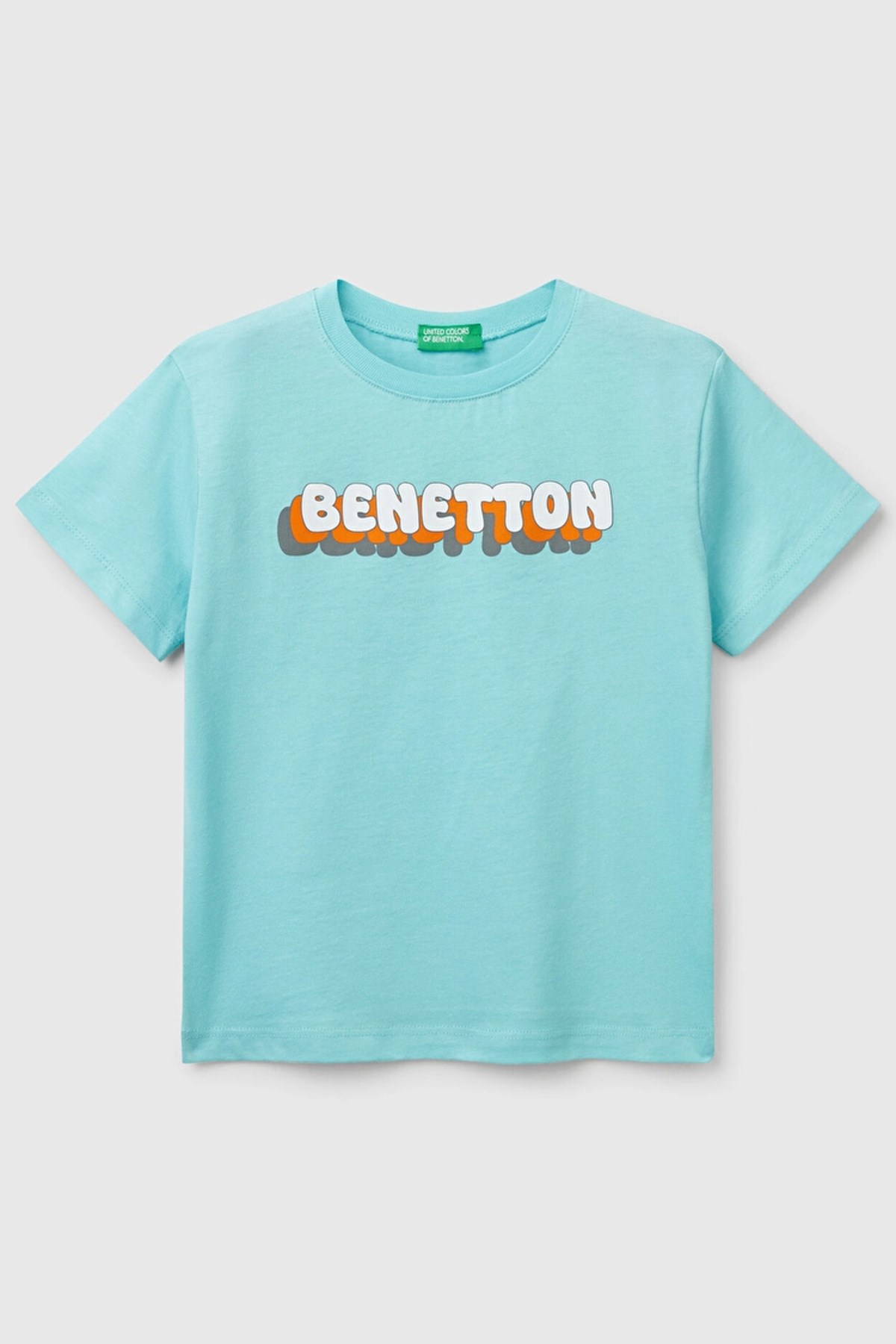 Benetton Erkek Bebek Tişört Turkuaz