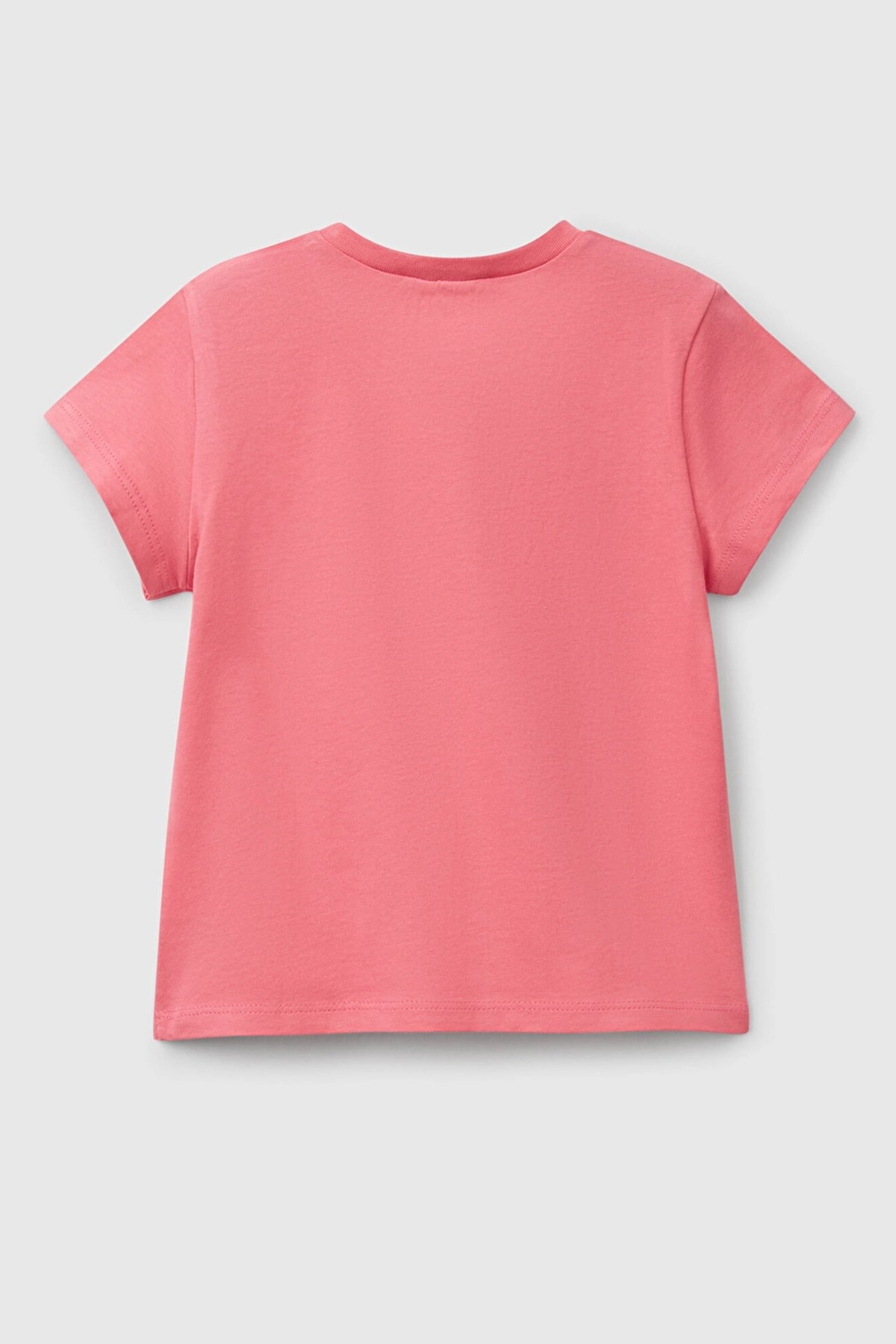 Benetton Kız Bebek Tişört Pembe