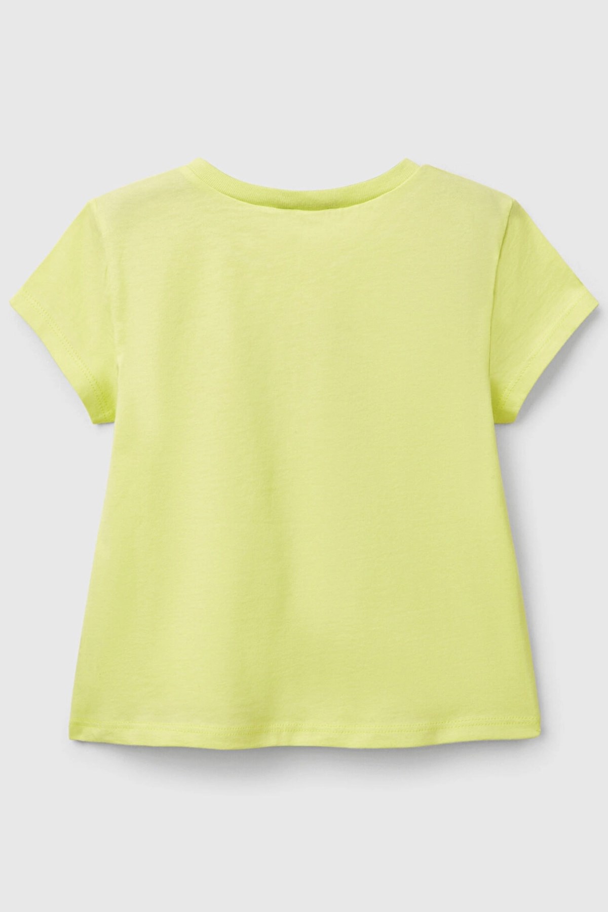 Benetton Kız Bebek Tişört Sarı