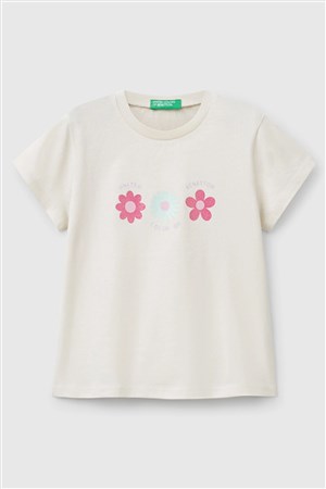 Benetton Kız Bebek Tişört