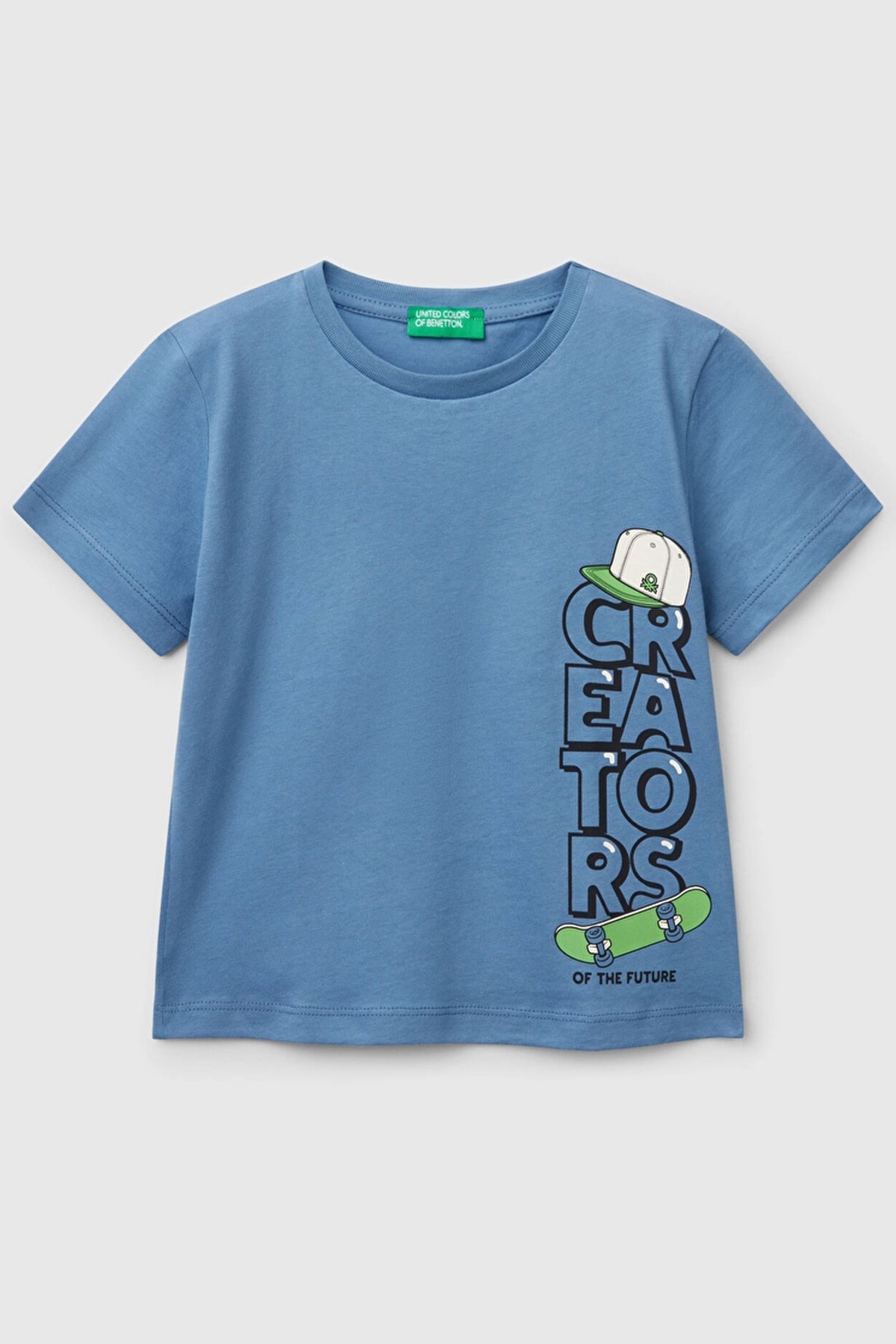 Benetton Erkek Bebek Tişört Petrol