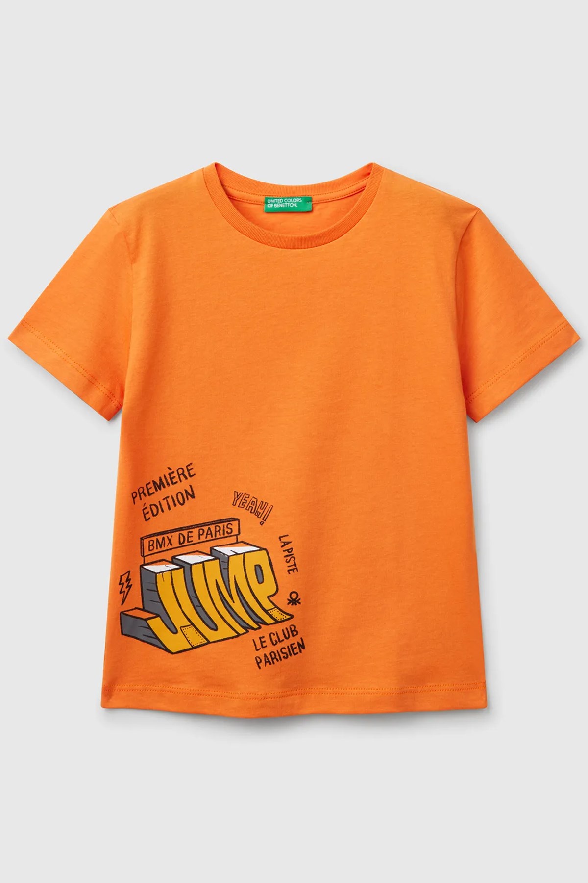 Benetton Erkek Bebek Tişört Turuncu