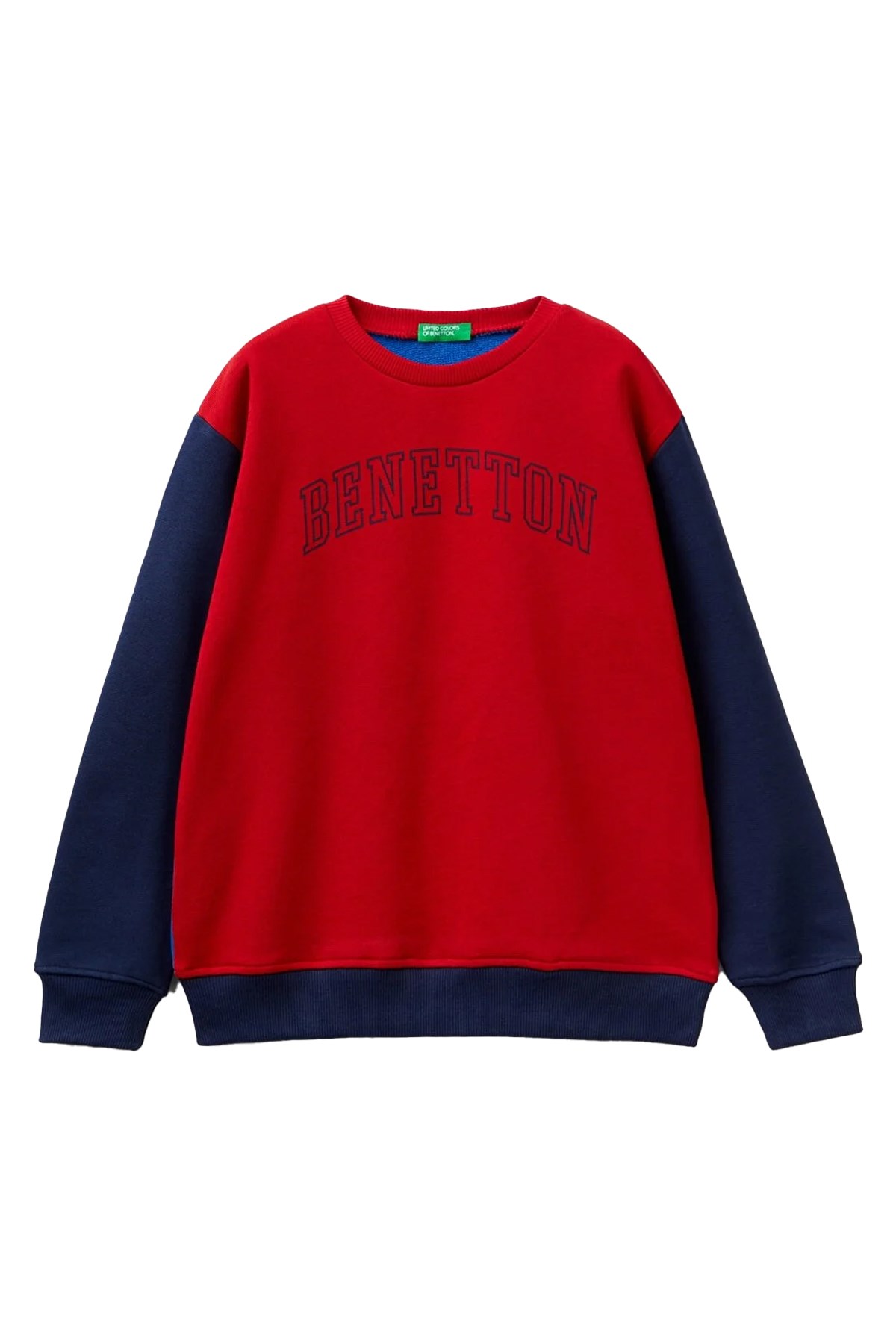 Benetton Çocuk Sweatshirt 3J68C10D4 Kırmızı