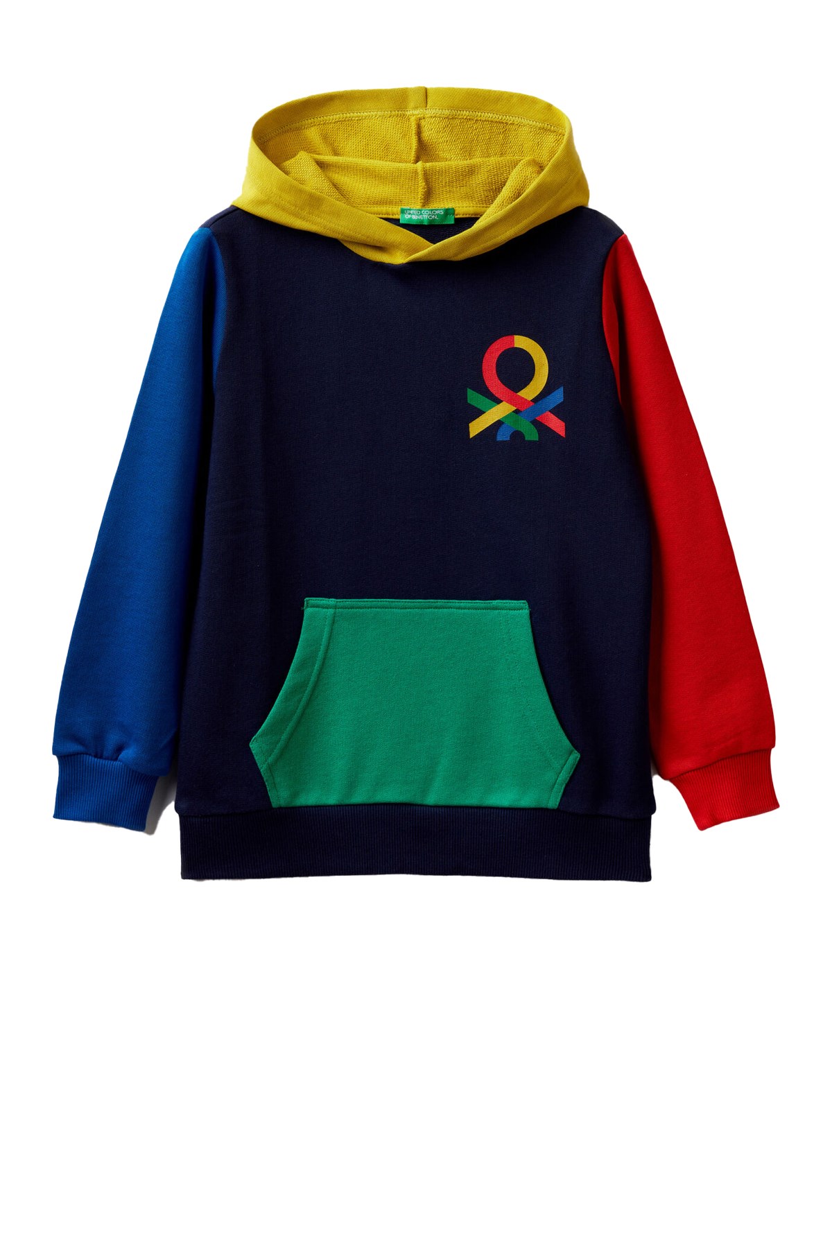 Benetton Çocuk Sweatshirt 3J68C200V Lacivert