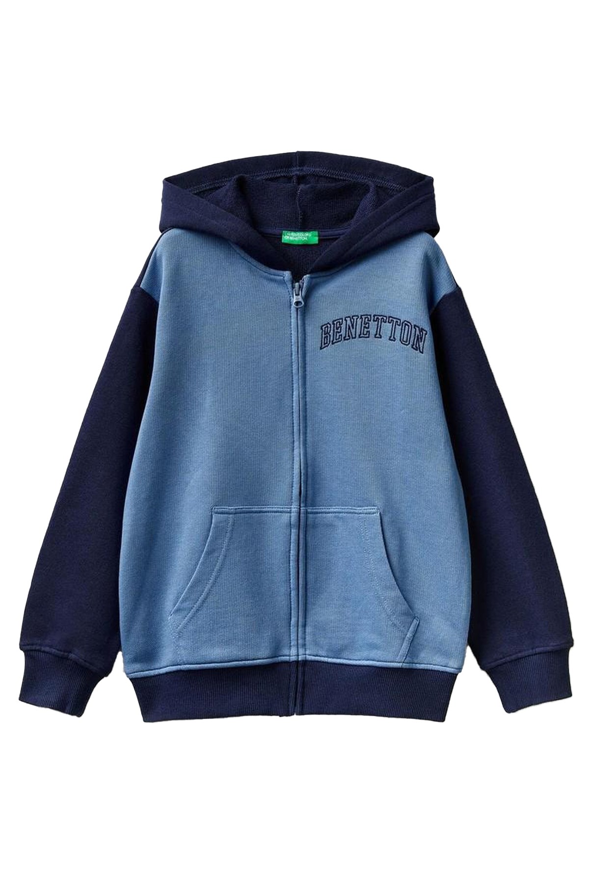 Benetton Çocuk Sweatshirt 3J68C502J Lacivert