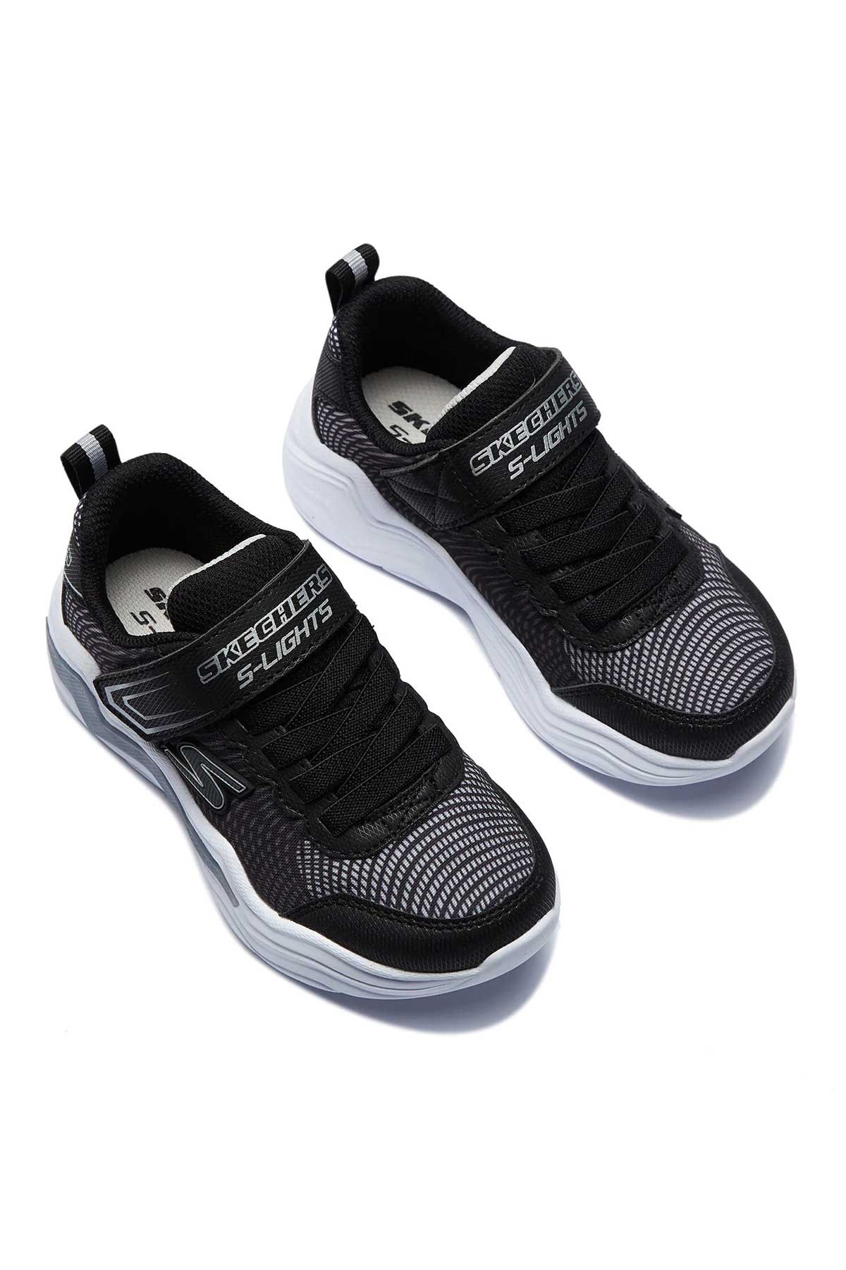 Skechers Erupters IV Çocuk Spor Ayakkabı 400125L BKSL Siyah