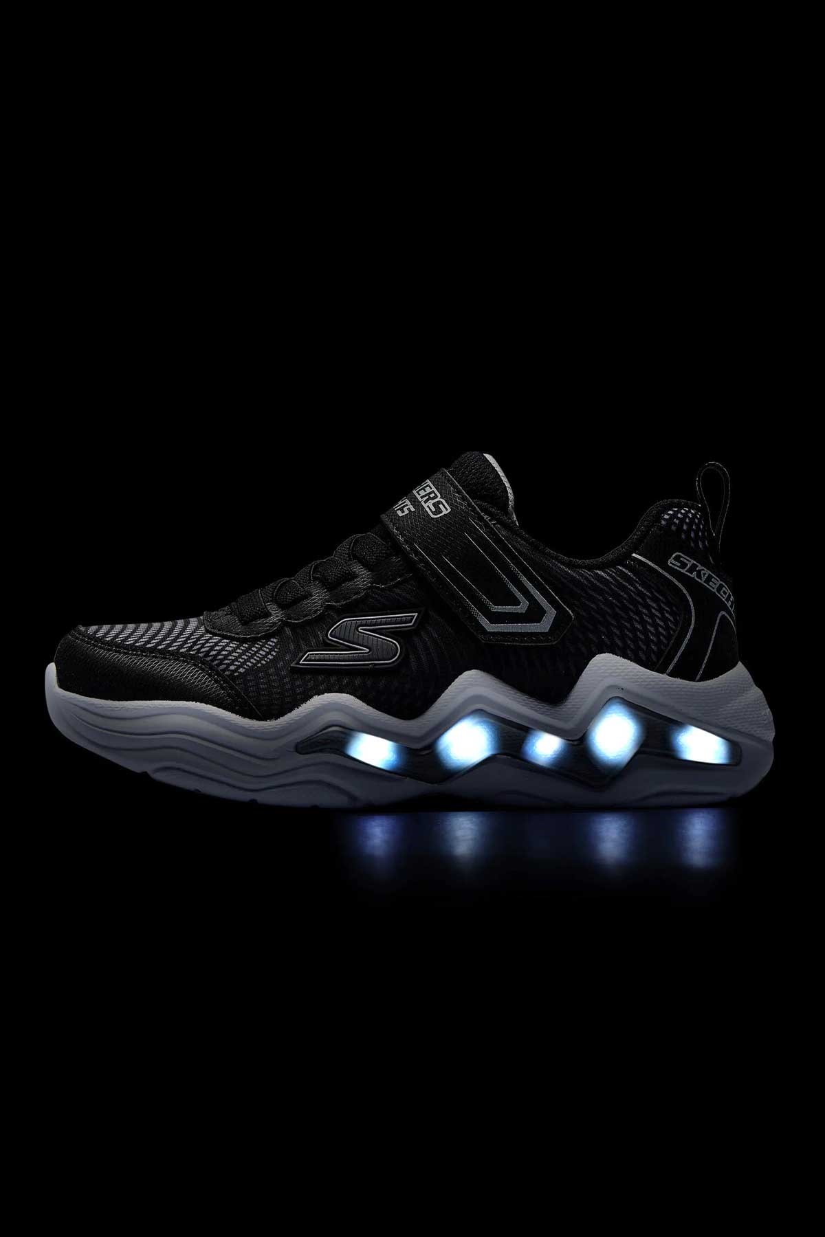 Skechers Erupters IV Çocuk Spor Ayakkabı 400125L BKSL Siyah