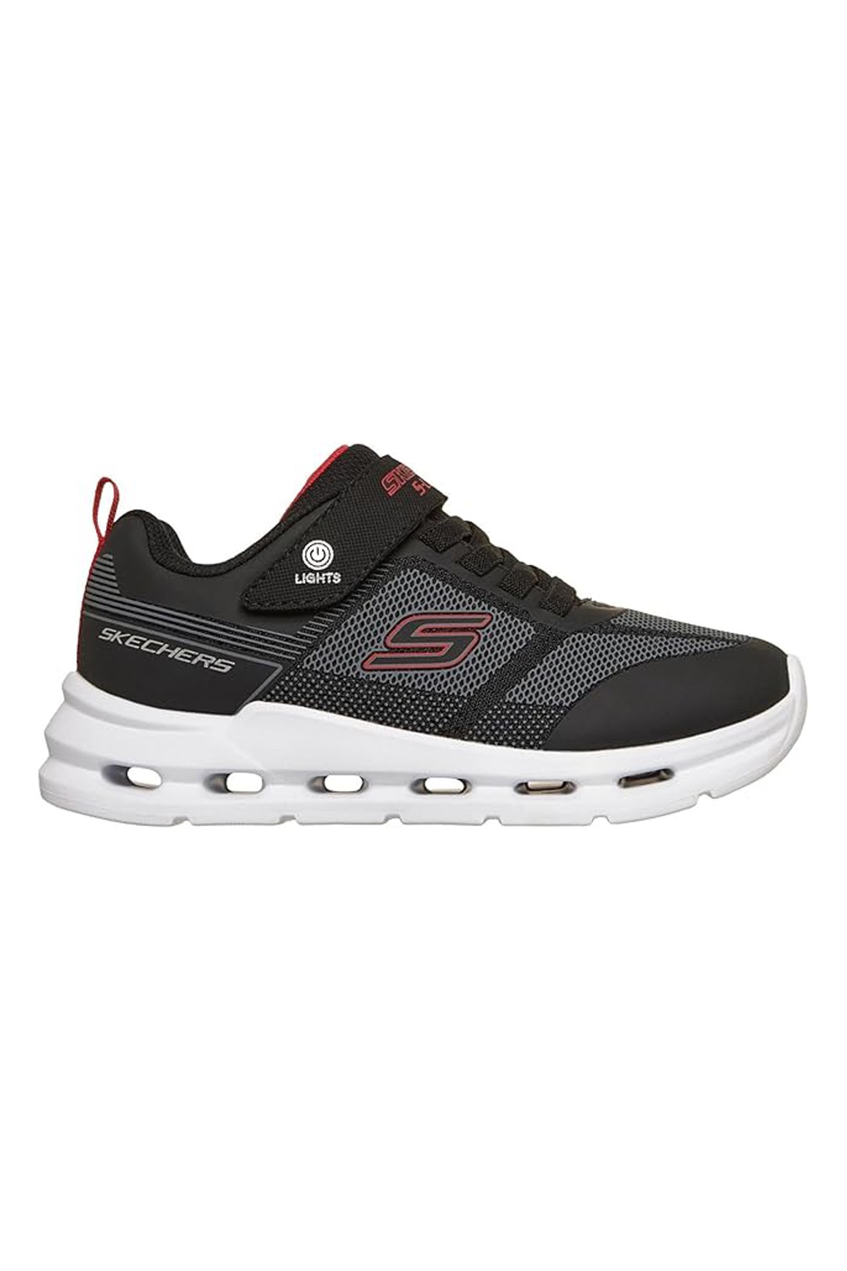 Skechers Glide-Step Lights Çocuk Spor Ayakkabı 400240L BLK Siyah