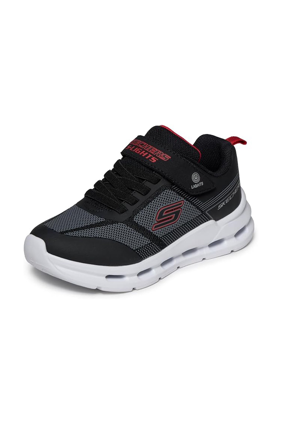 Skechers Glide-Step Lights Çocuk Spor Ayakkabı 400240L BLK Siyah