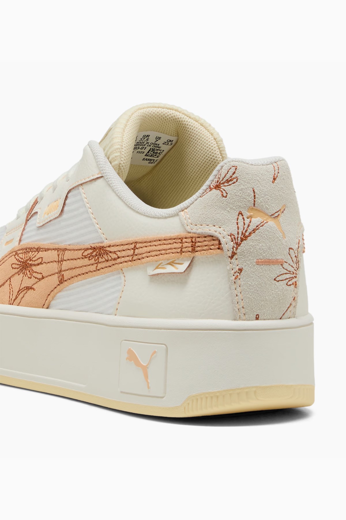 Puma Carina Street Lux Kadın Spor Ayakkabı 40040302 Beyaz