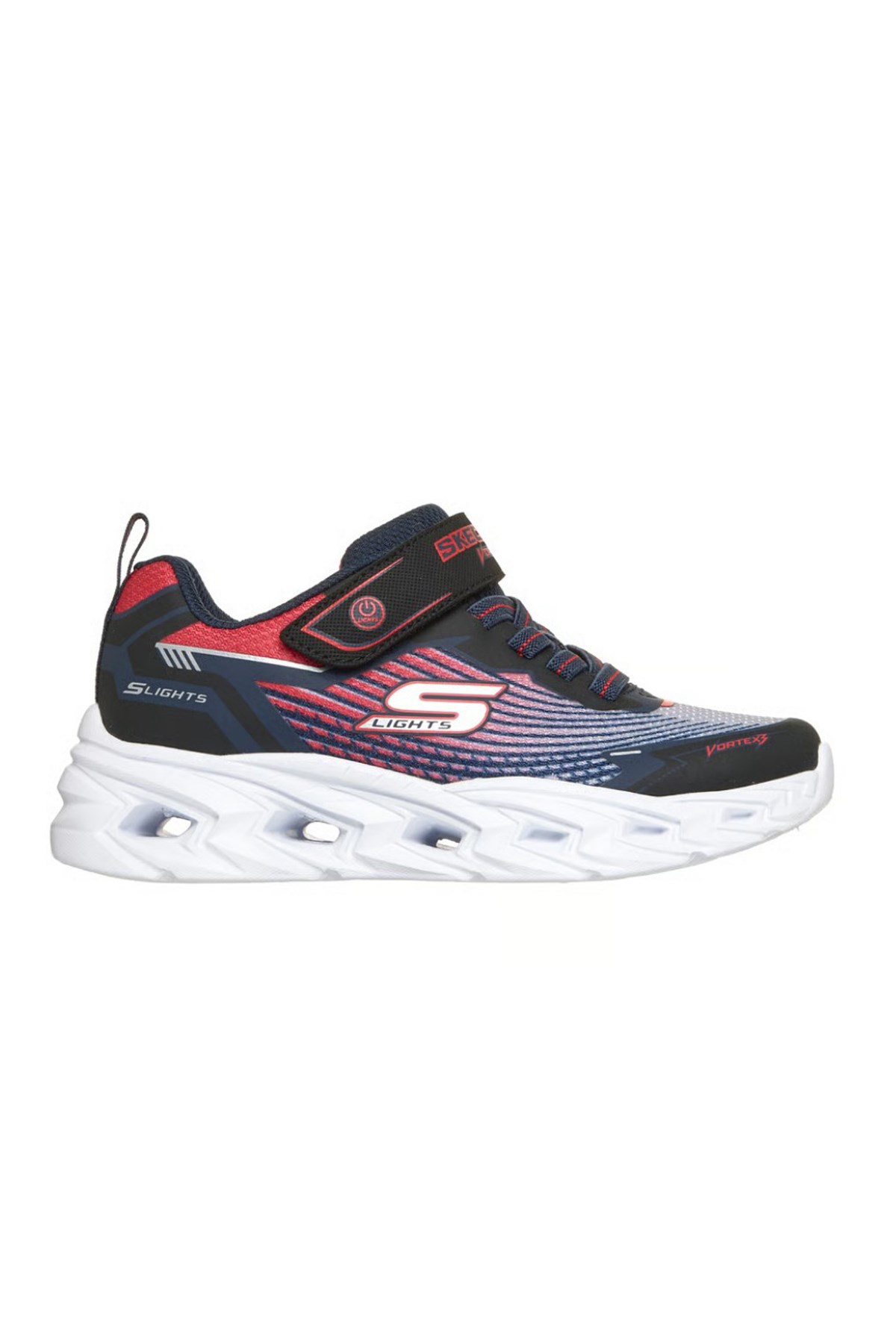 Skechers Vortex 3.0 Çocuk Spor Ayakkabı 400590L BKRB Siyah