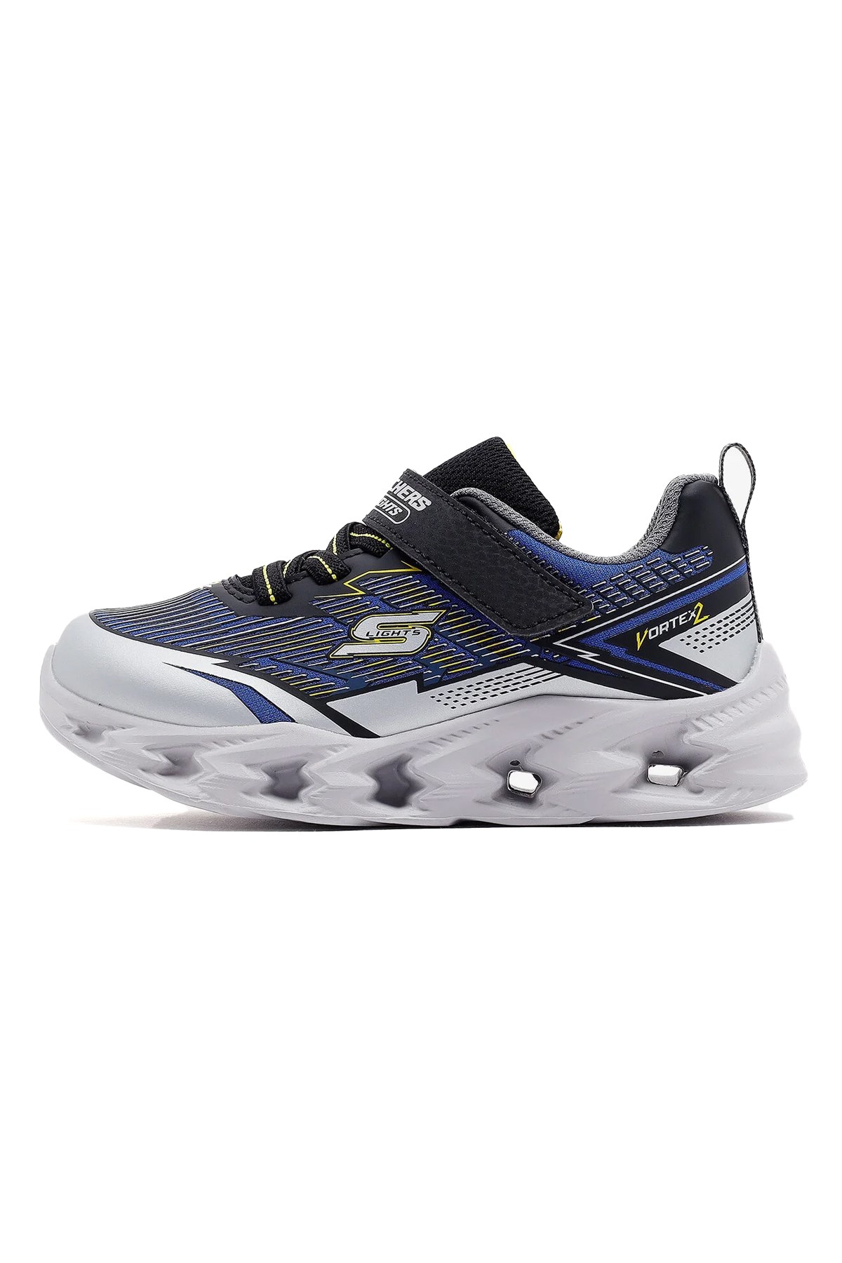 Skechers Vortex 2.0 Çocuk Spor Ayakkabı 400605N SLBK Gümüş
