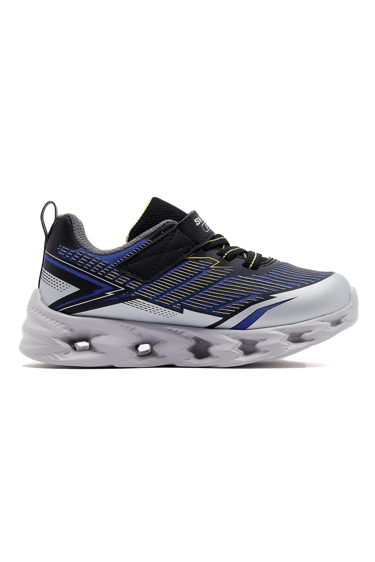 Skechers Vortex 2.0 Çocuk Spor Ayakkabı 400605N SLBK Gümüş