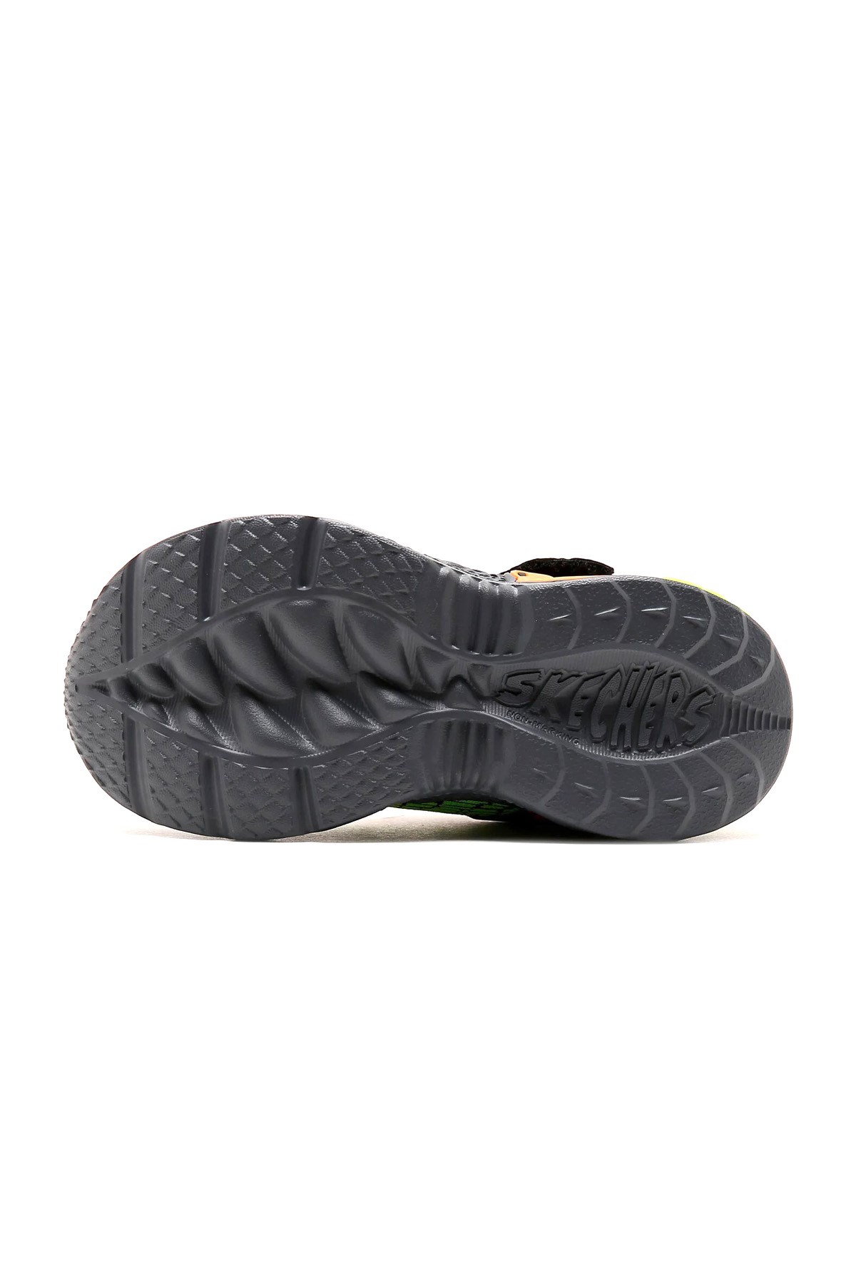 Skechers Dino-Lights Çocuk Spor Ayakkabı 400615L BKOR Siyah