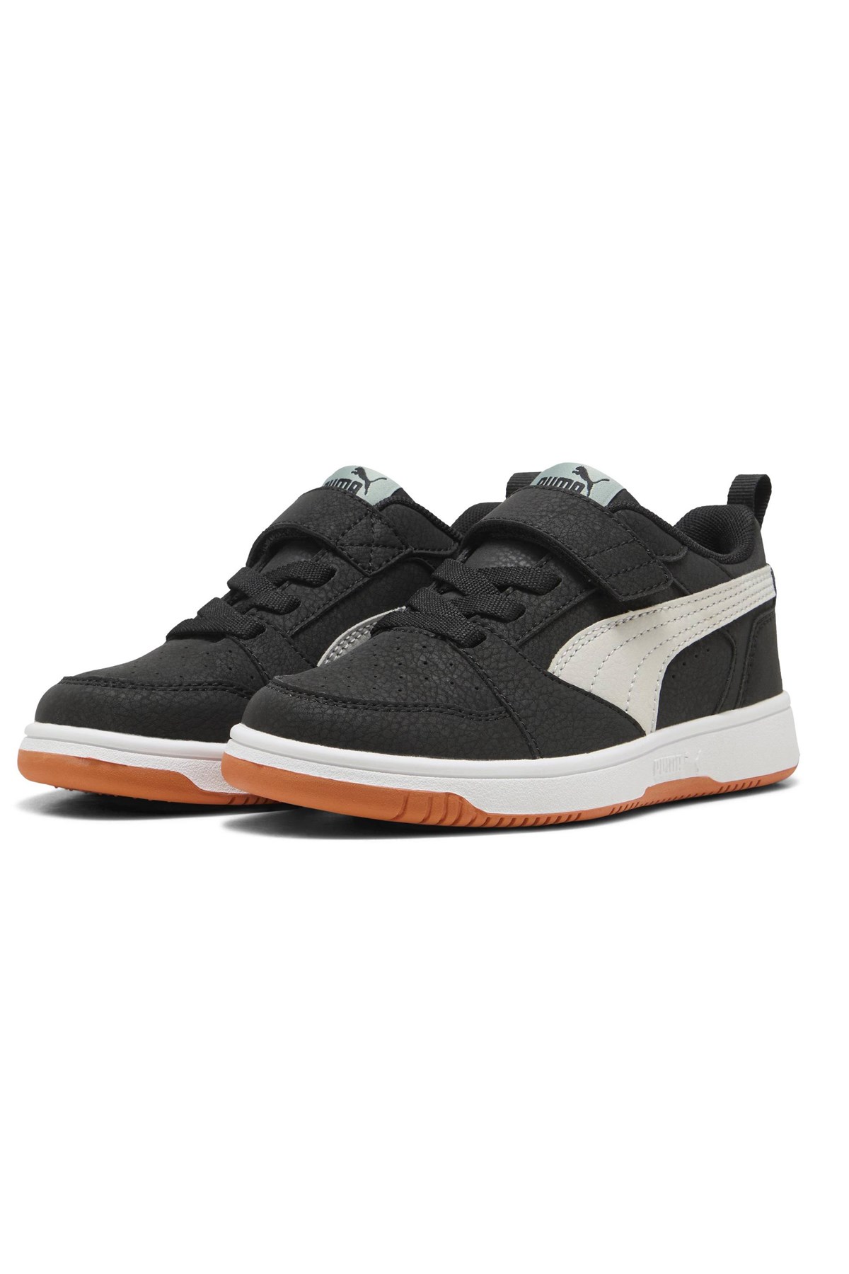 Puma Rebound V6Lomid90Sac+Ps Çocuk Spor Ayakkabı 40063802 Siyah