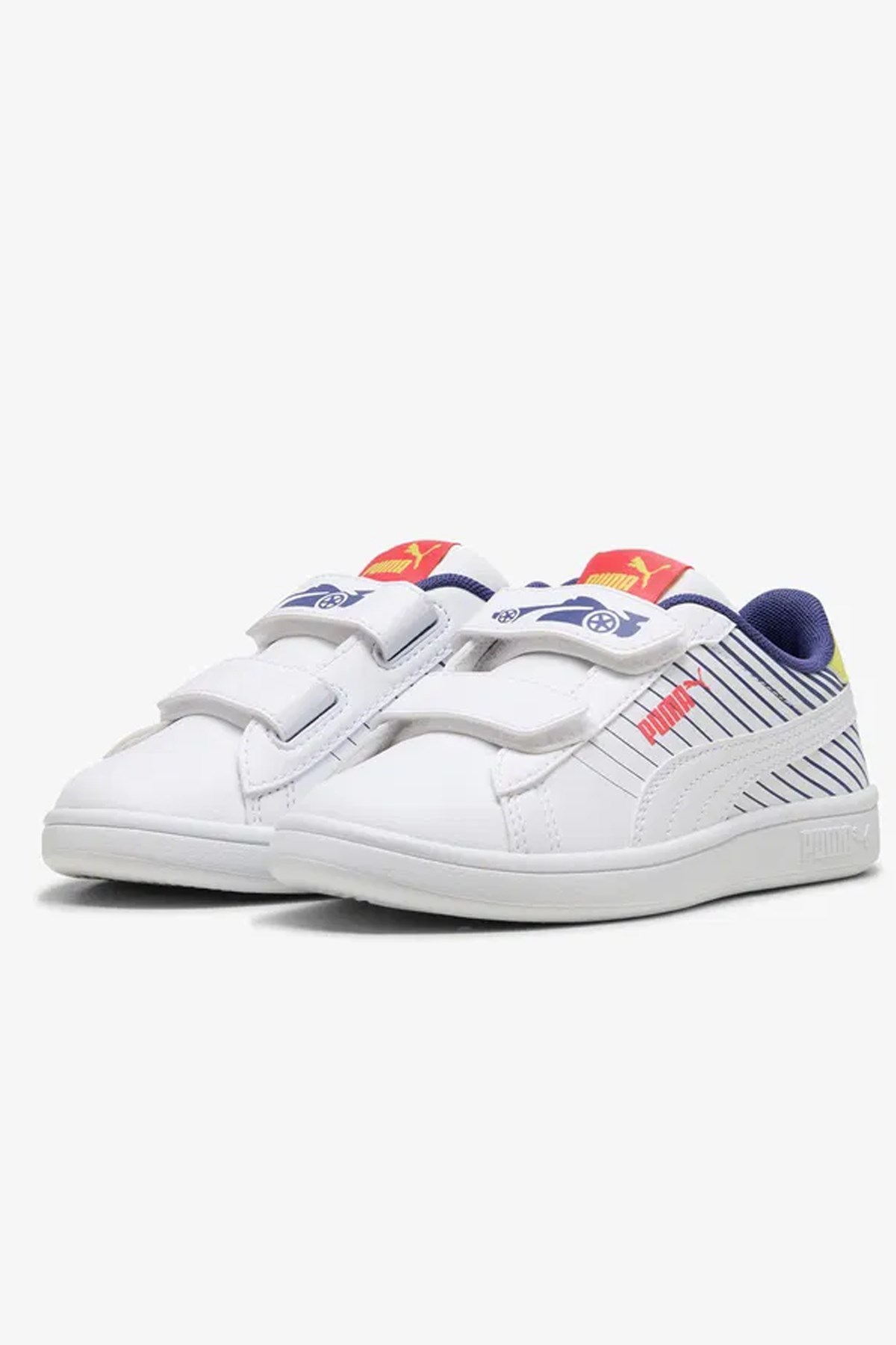 Puma Smash 3.0 Poised 2 Çocuk Spor Ayakkabı 40065701 Beyaz