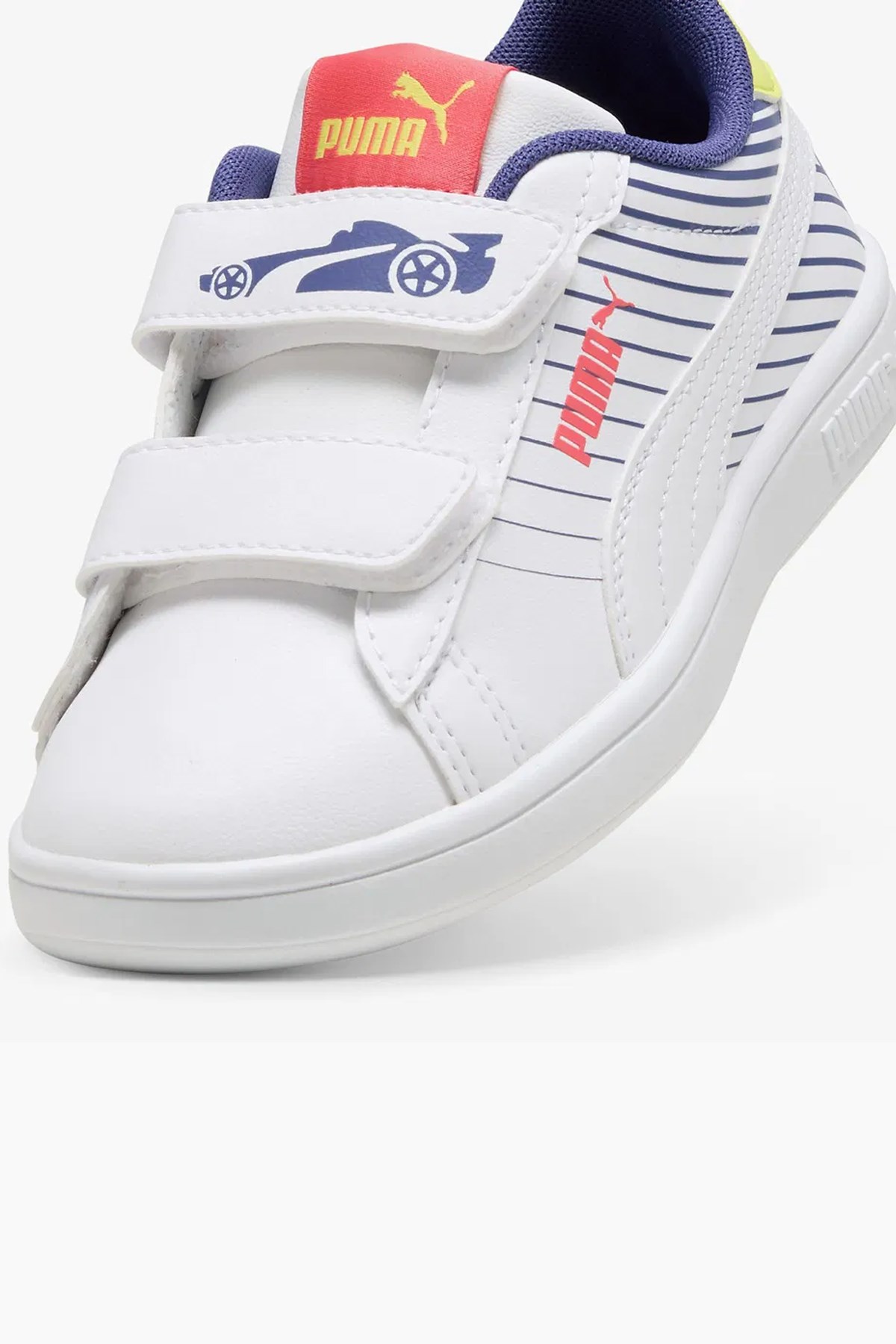 Puma Smash 3.0 Poised 2 Çocuk Spor Ayakkabı 40065701 Beyaz