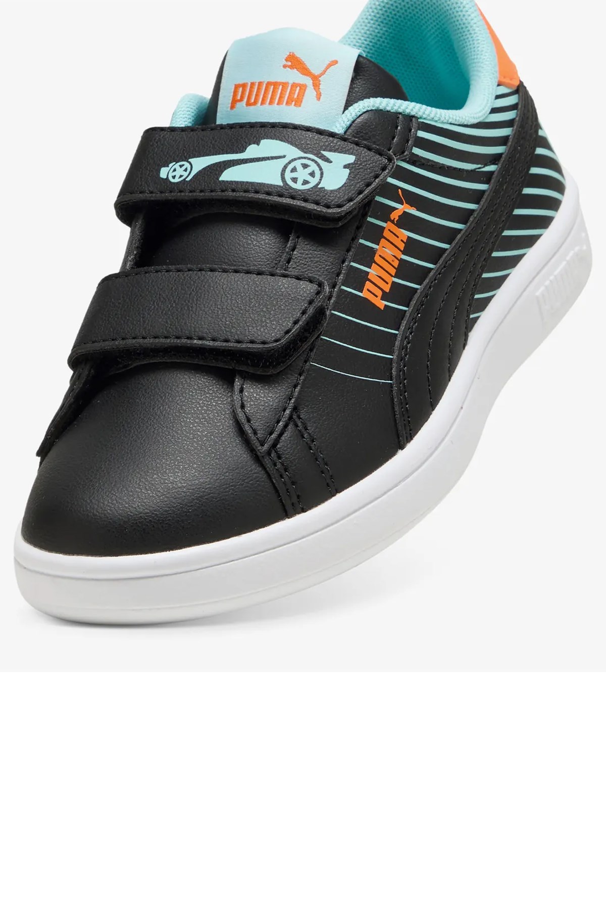 Puma Smash 3.0 Poised 2 Çocuk Spor Ayakkabı 40065702 Siyah